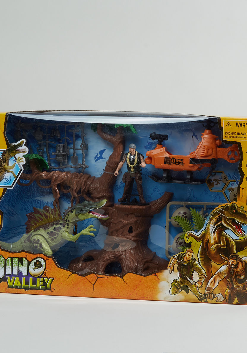 Dino Valley 6-Piece Forest Attack Playset-Scooters and Vehicles-image-0