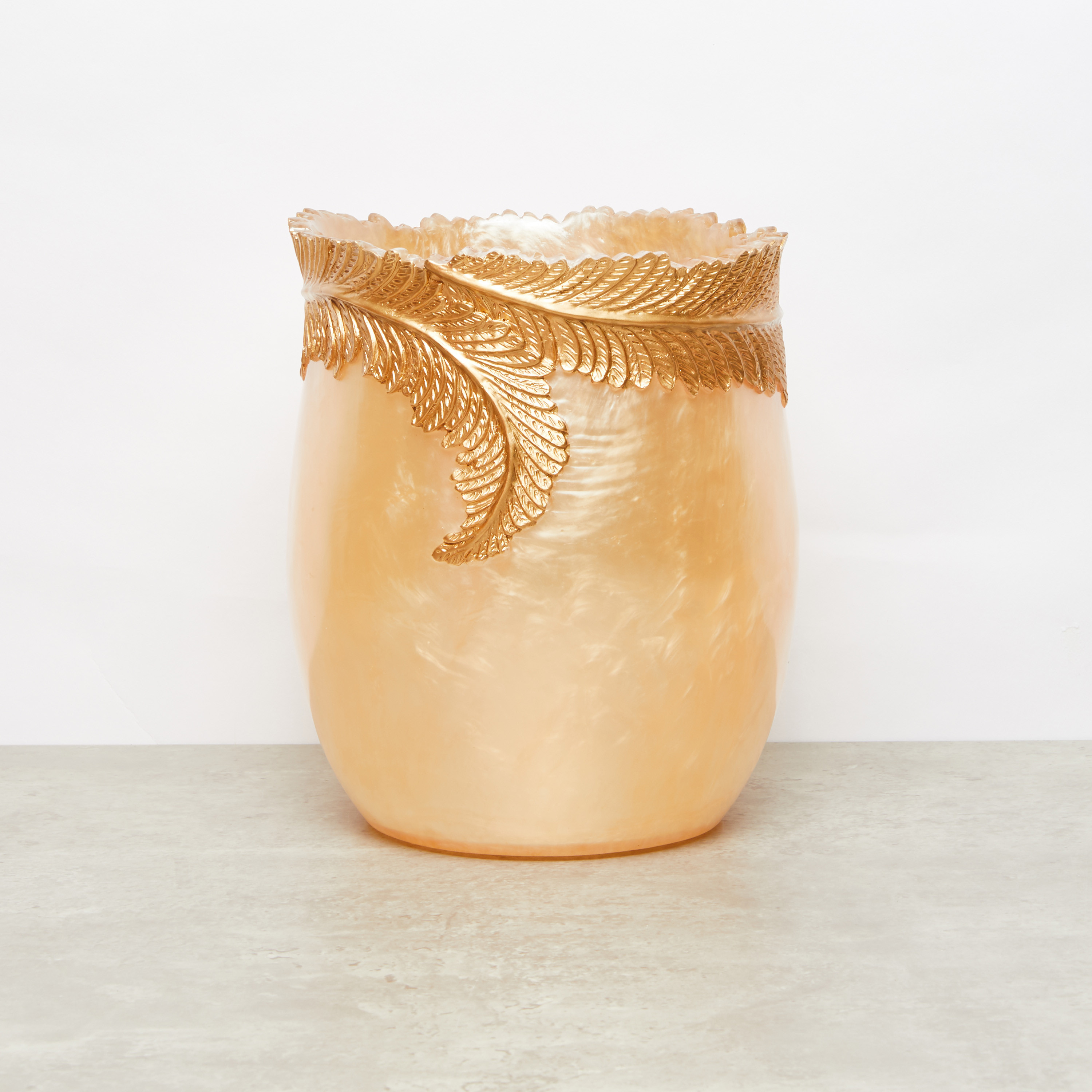 Swirl Necklace Textured Waste Bin-household-bathandlaundry-wastebinsandaccessories-image-1