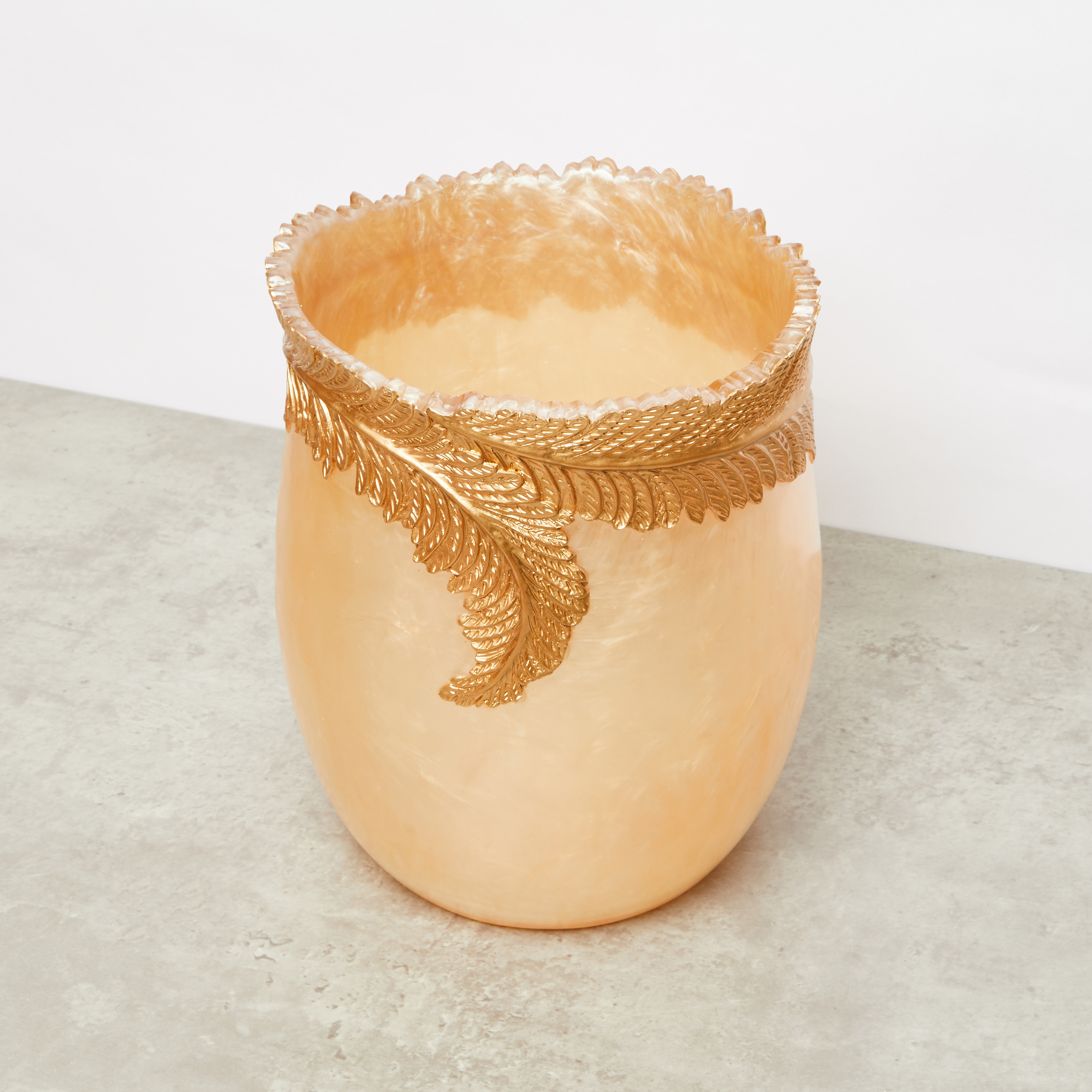 Swirl Necklace Textured Waste Bin-household-bathandlaundry-wastebinsandaccessories-image-2