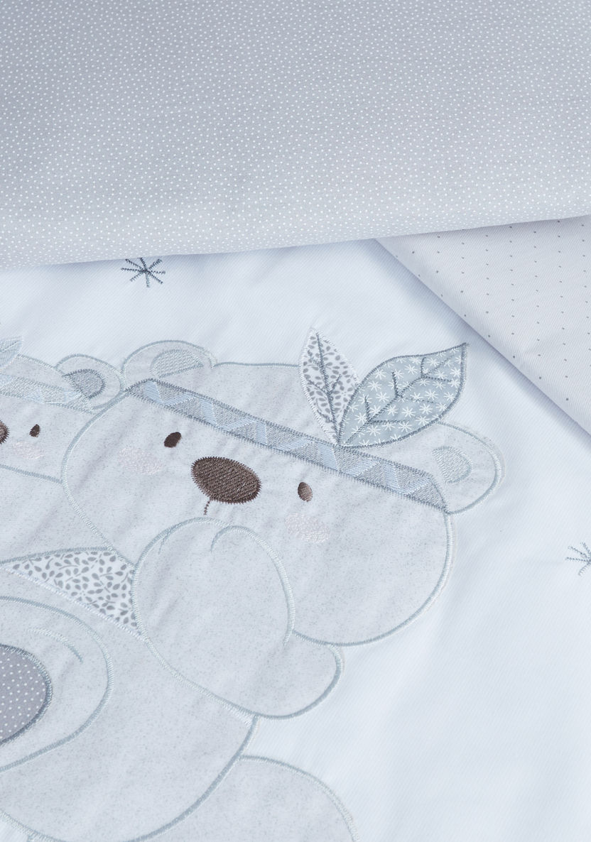 Juniors Applique Detail 3-Piece Quilt Set-Baby Bedding-image-1