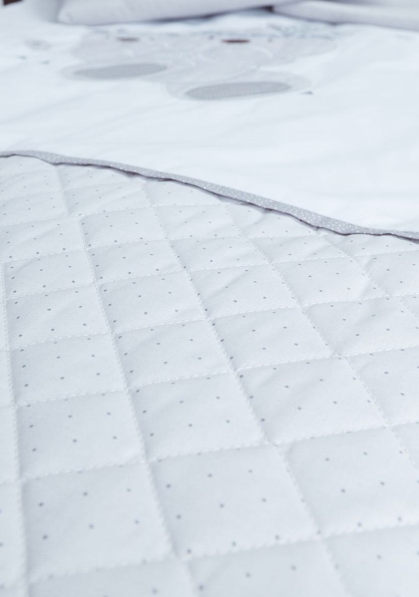 Juniors Applique Detail 3-Piece Quilt Set-Baby Bedding-image-2