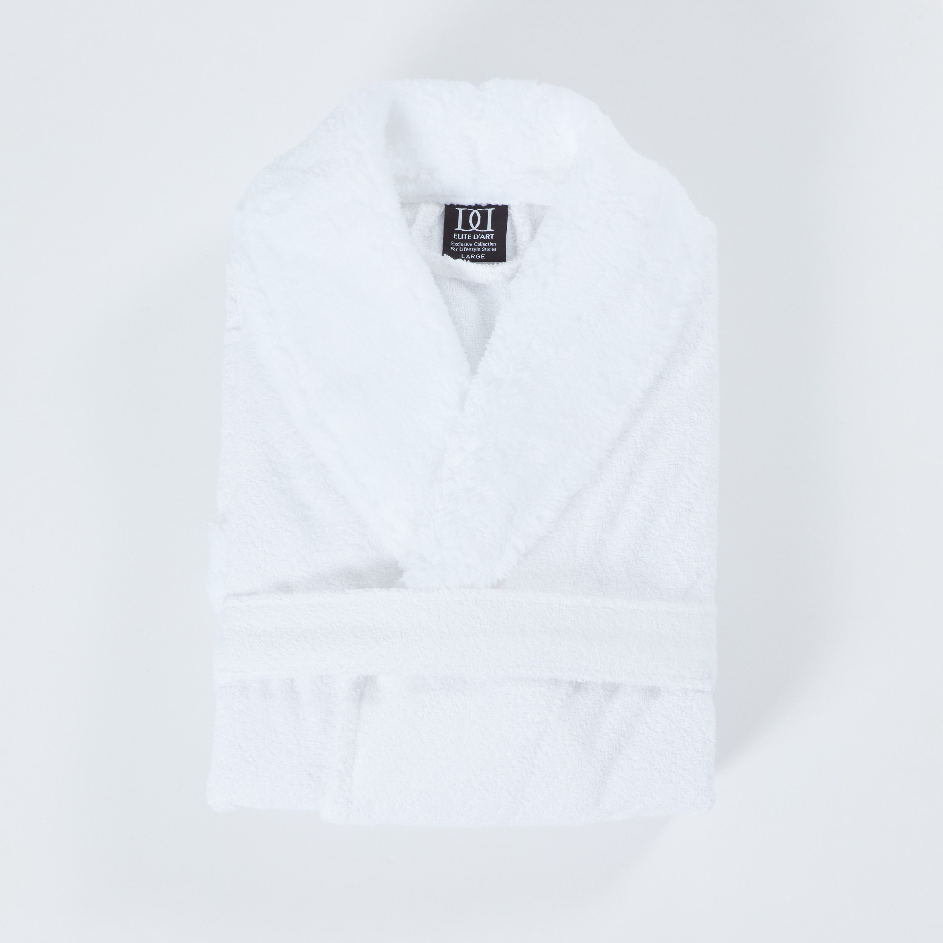 روب حمام بأكمام طويلة ورباط مولينا مقاس أل-household-bathandlaundry-bathlinen-bathrobesandslippers-bathrobes-image-1