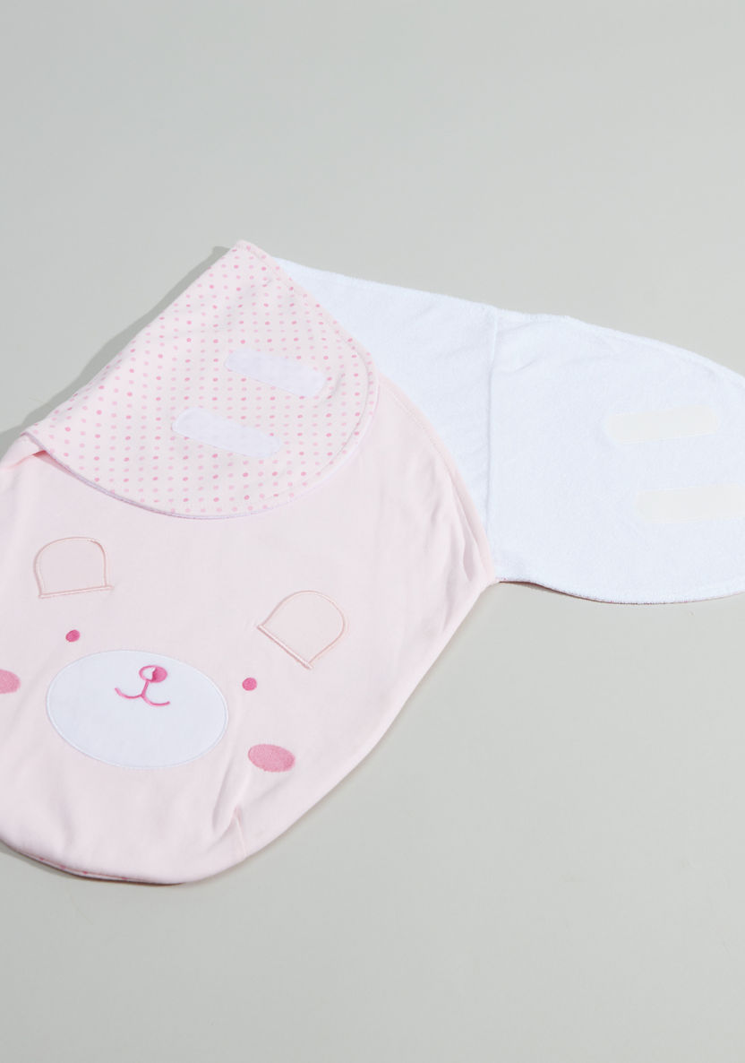 Juniors Printed Baby Cuddle Wrap-Swaddles and Sleeping Bags-image-2