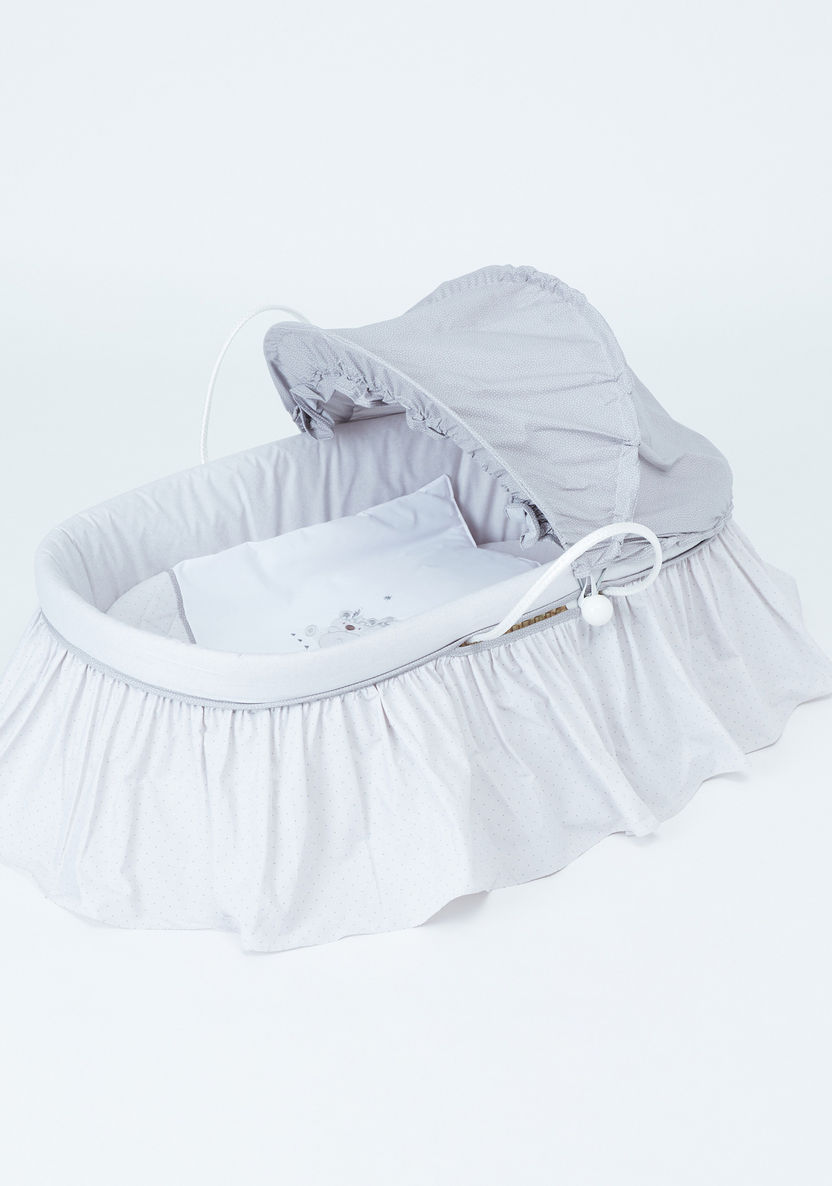 Cambrass Frill Detail Moses Basket-Moses Baskets-image-0
