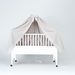 Juniors Printed Bow Embellished Canopy-Crib Accessories-thumbnail-0