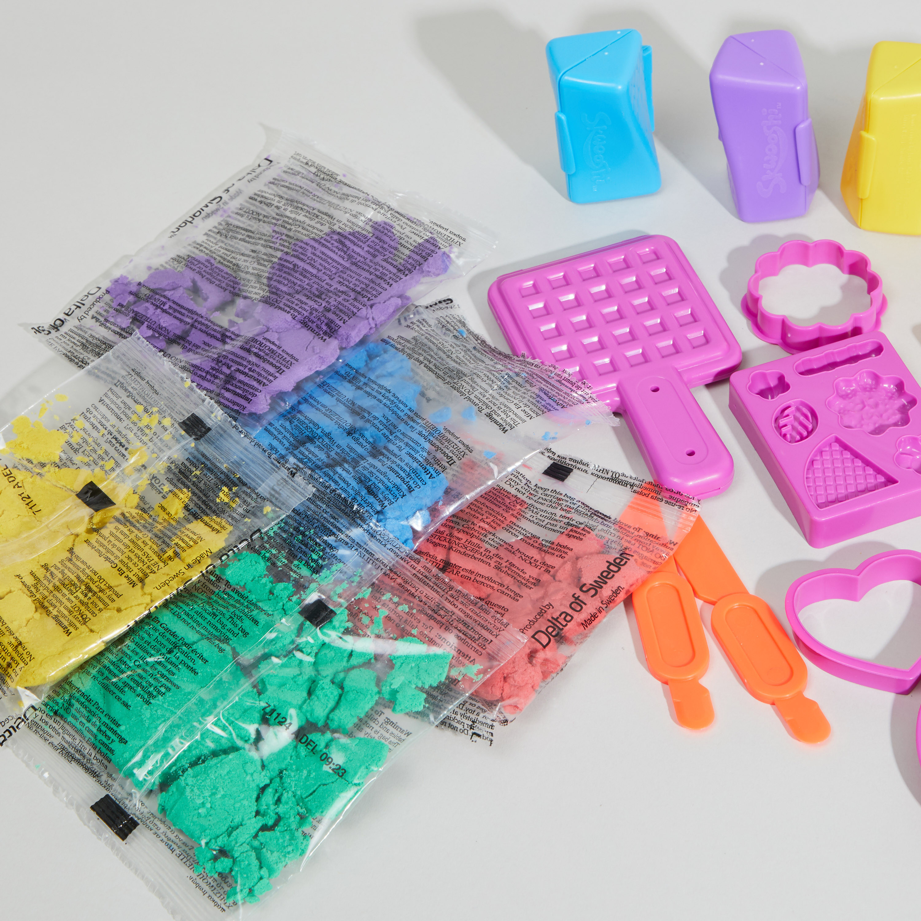 مجموعة سكوشي لصنع الكعك بأربع وعشرون قطعة-toys-roleplay-playfoods-image-3