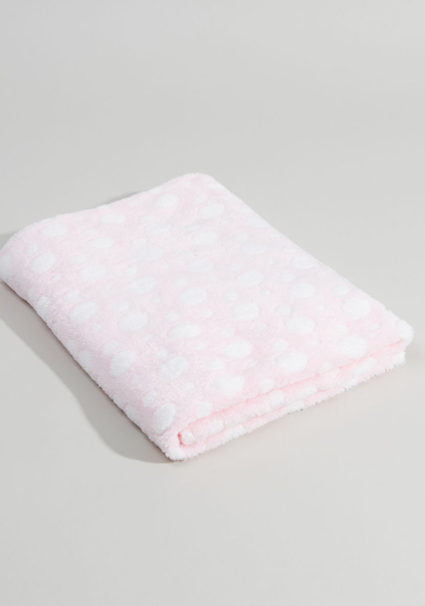Juniors Polka Dot Printed Blanket - 75x100 cms-Blankets and Throws-image-0