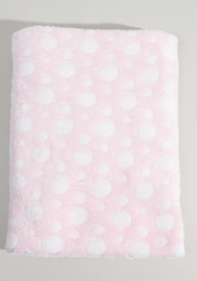 Juniors Polka Dot Printed Blanket - 75x100 cms-Blankets and Throws-image-1
