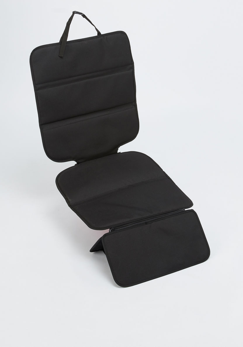 Juniors Car seat Protect with footrest - Black-Car Seats-image-0