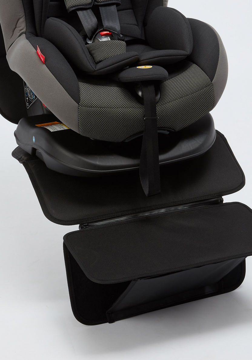 Juniors Car seat Protect with footrest - Black-Car Seats-image-1