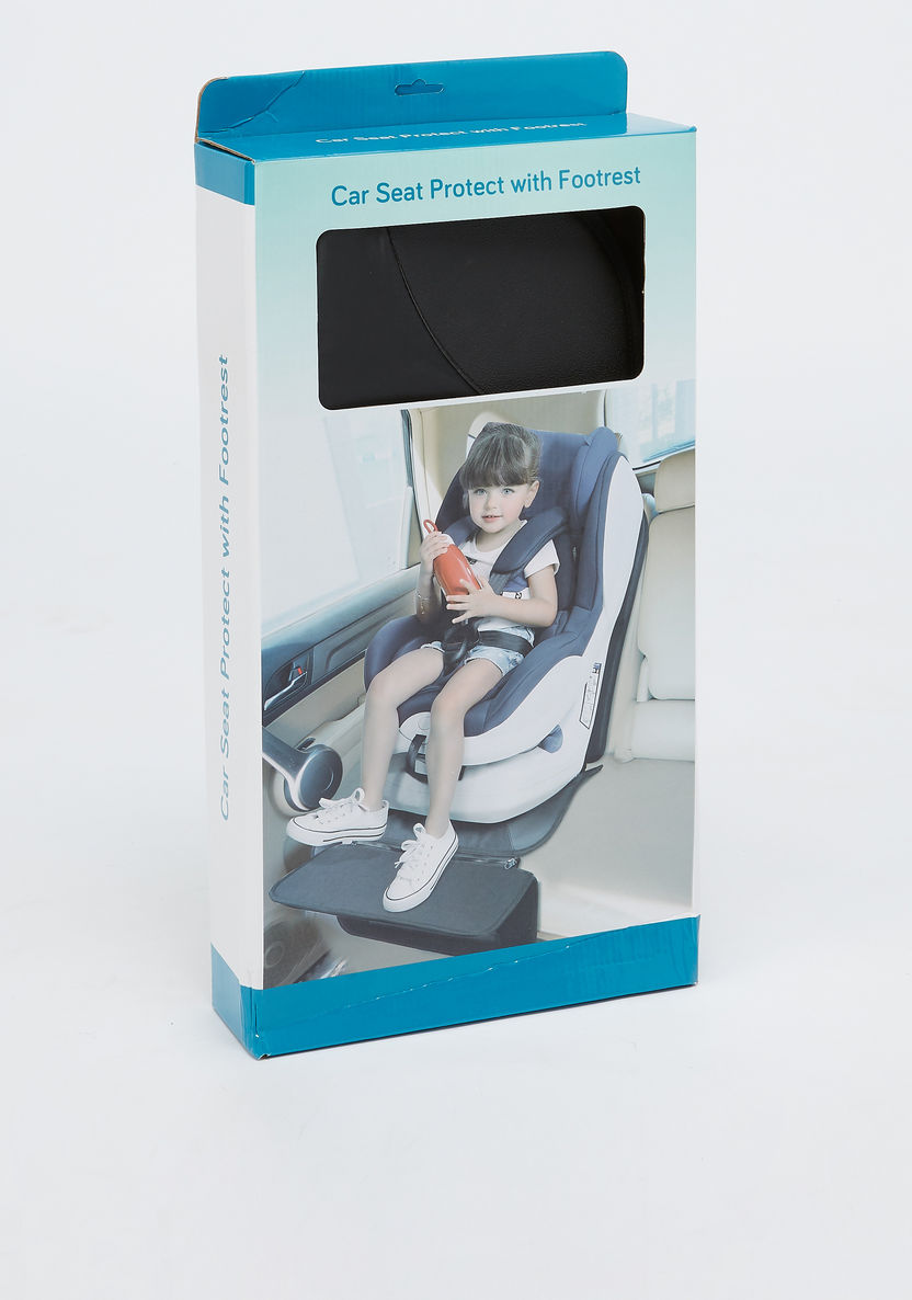 Juniors Car seat Protect with footrest - Black-Car Seats-image-3