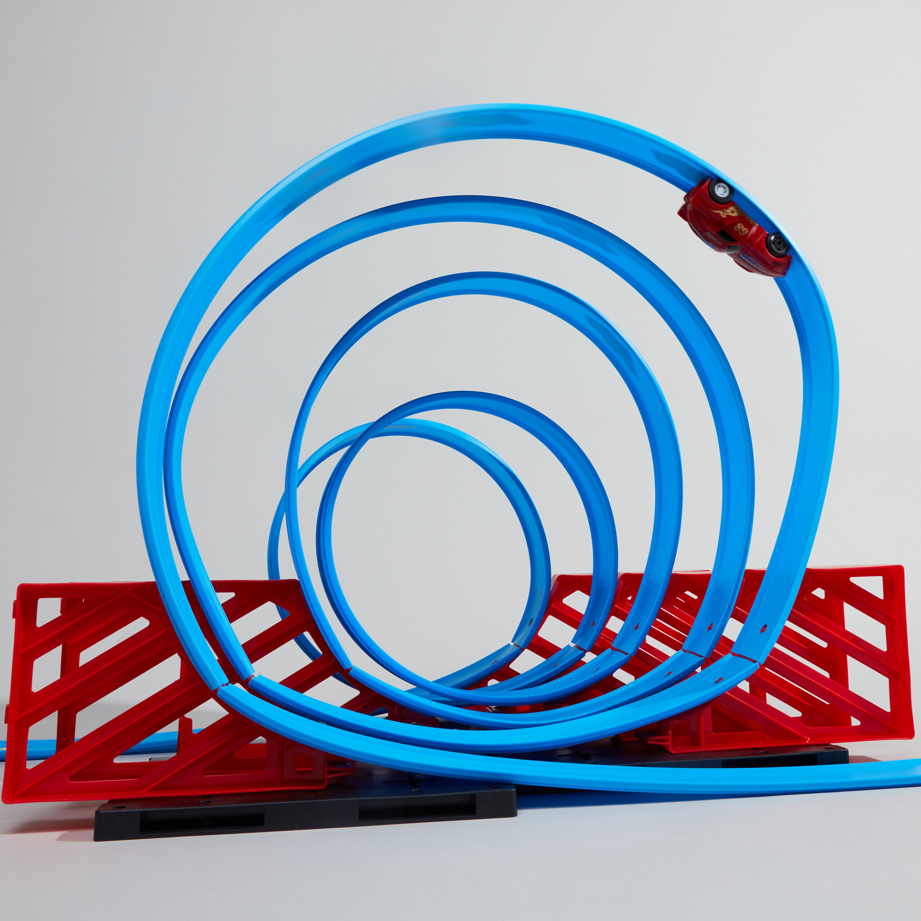Juniors Super Racer Track Playset with 2 Pull Back Cars-toys-playvehicles-vehicleplaysets-image-2