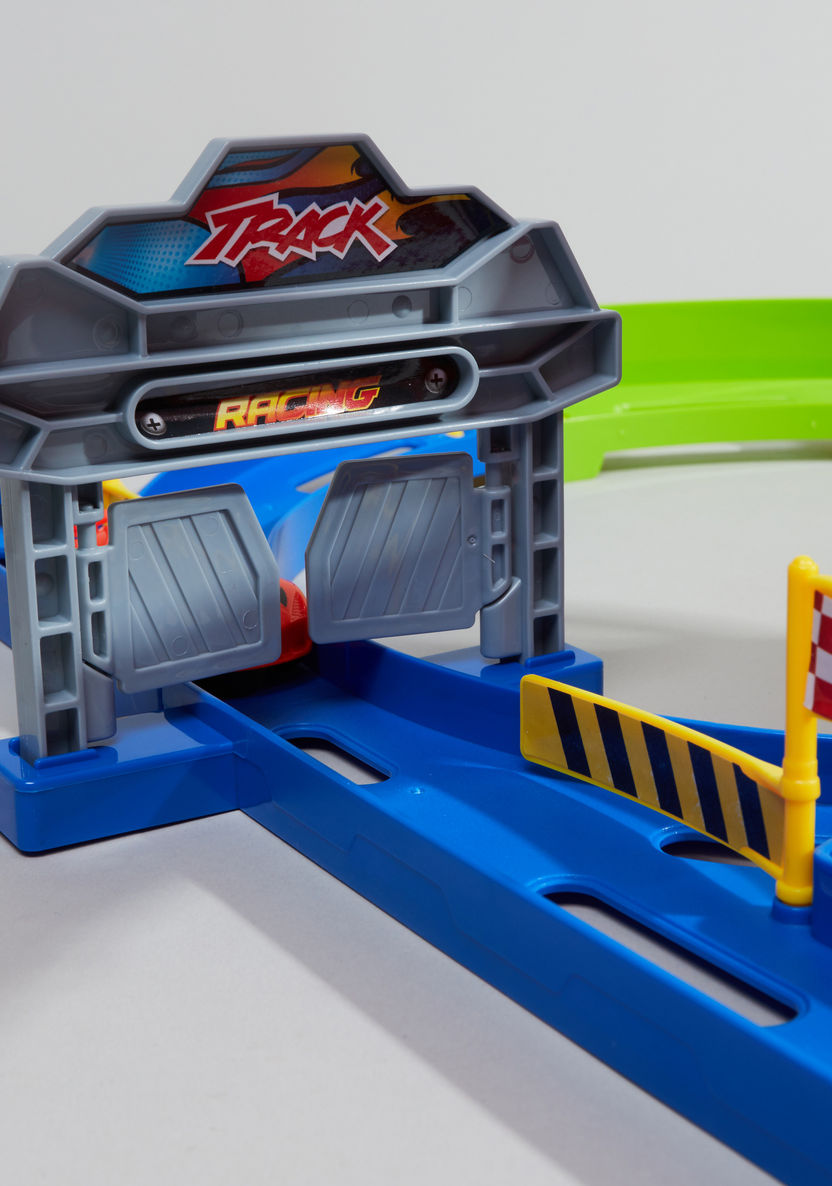 Juniors Super Racer Track Playset with 2 Pull Back Cars-Gifts-image-6