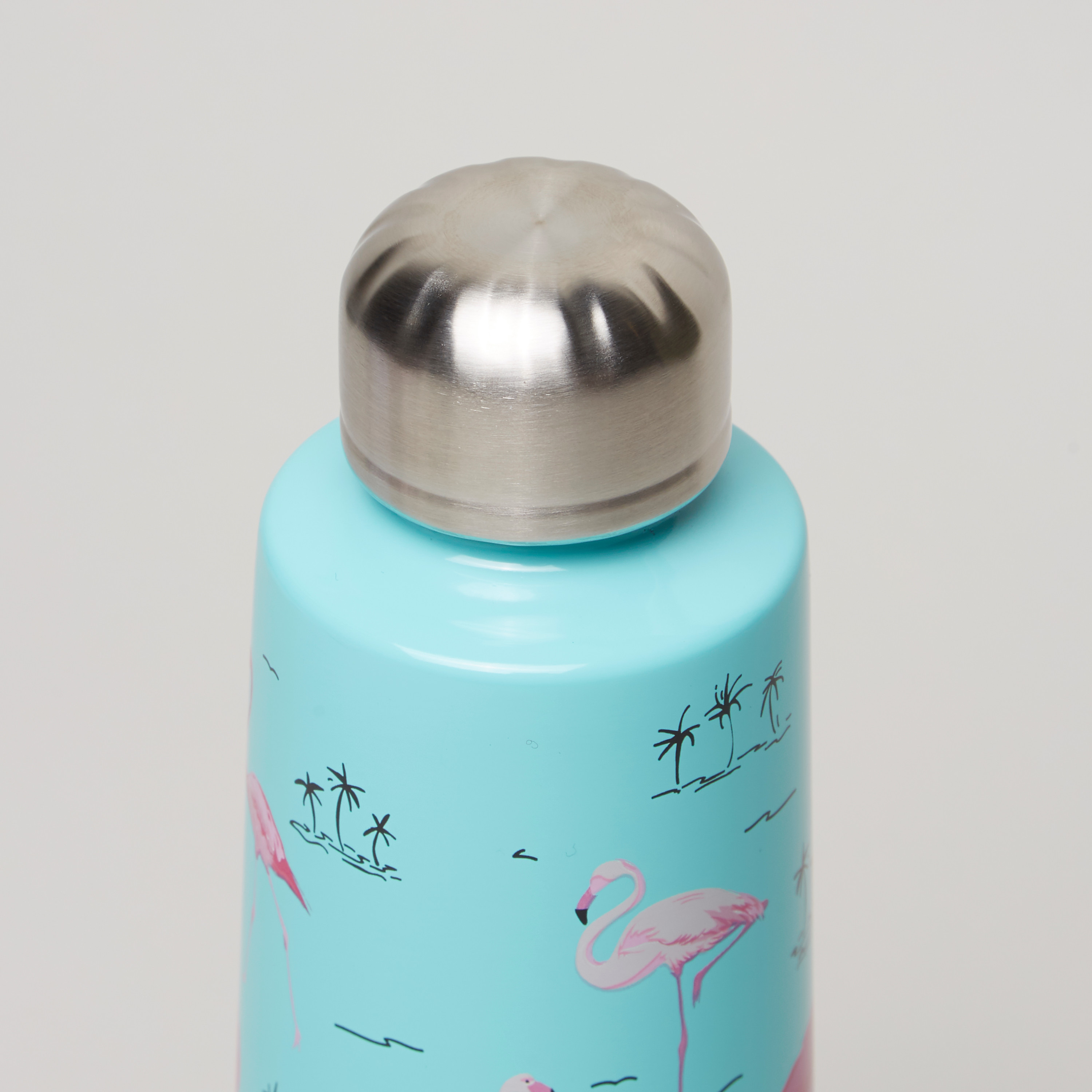 Manna Flamingo Printed Water Bottle with Cap - 600 ml-school-waterbottles-image-3