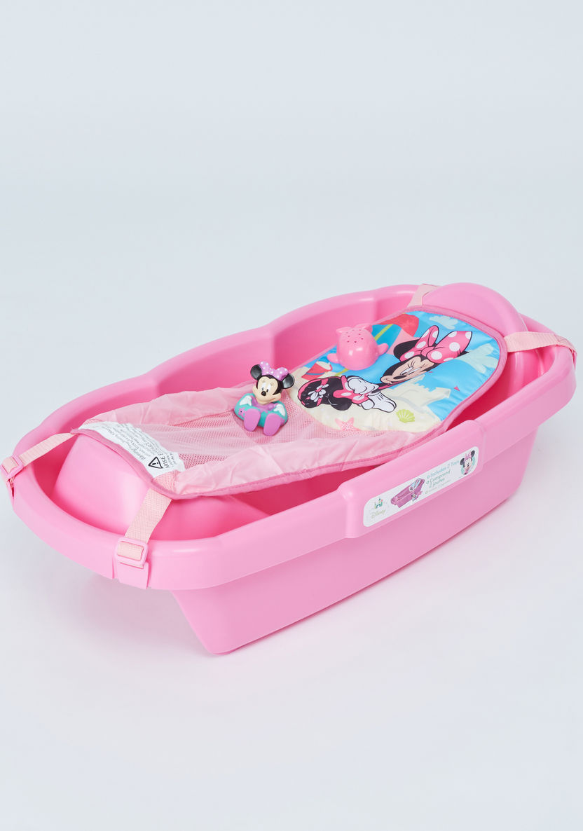 Minnie Mouse Printed Shell Tub with Toys-Bathtubs and Accessories-image-0