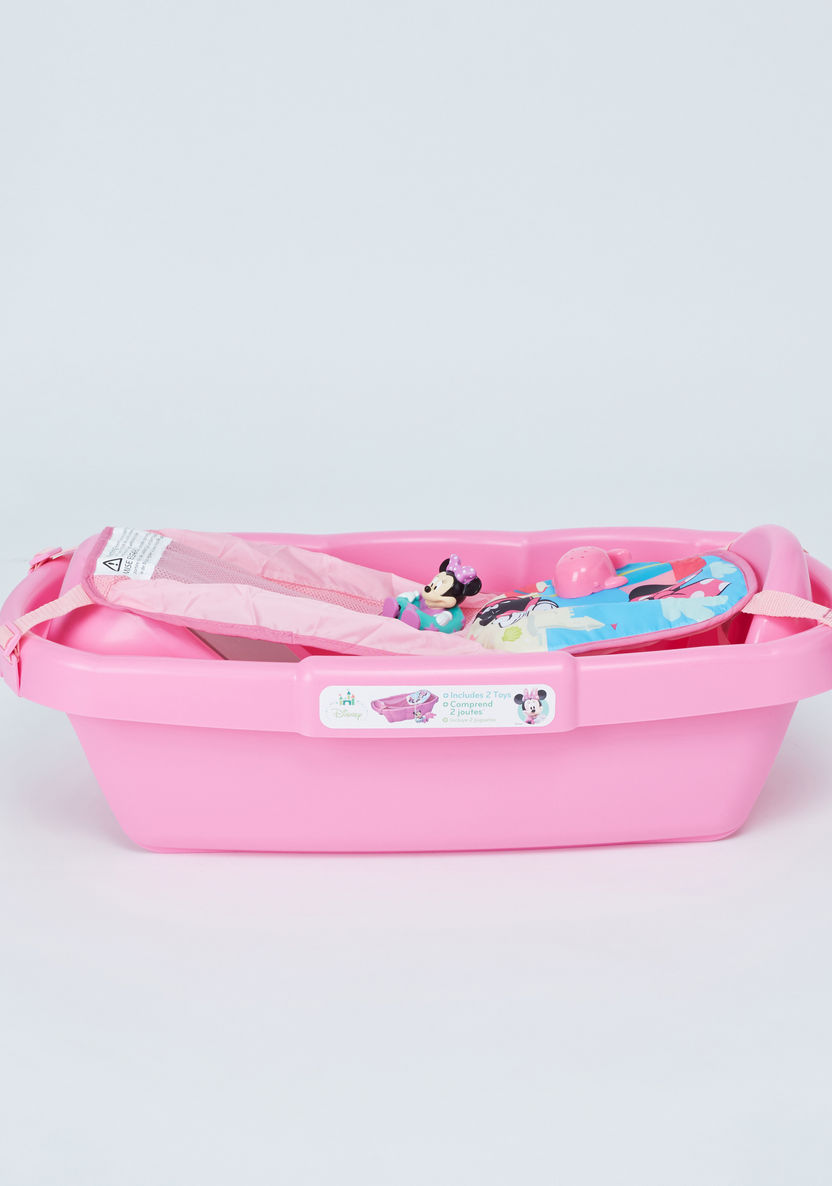Minnie Mouse Printed Shell Tub with Toys-Bathtubs and Accessories-image-1