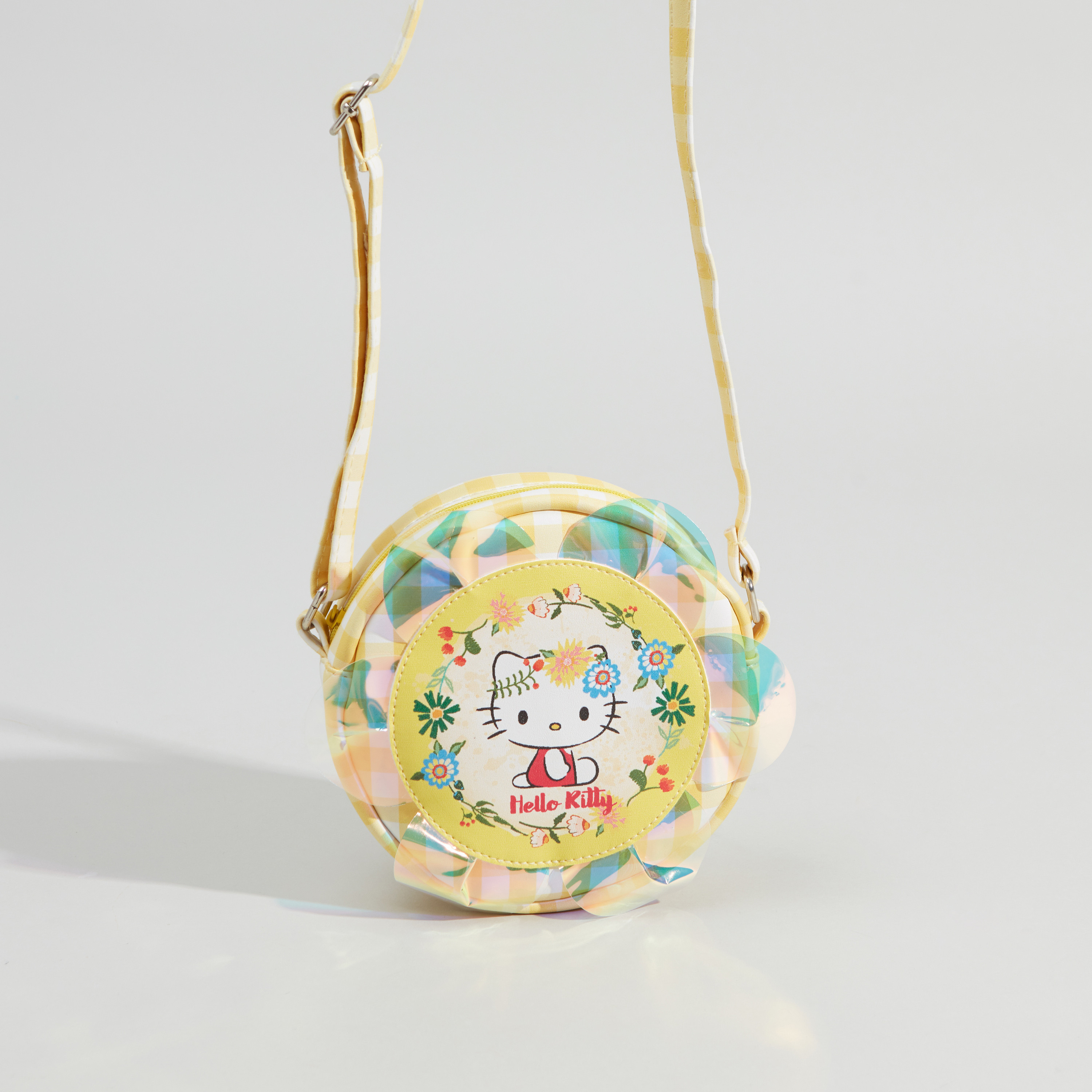 Sanrio Hello Kitty Checked Sling Bag