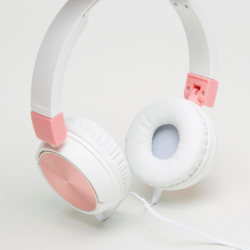 Glossy Headphone with Foldable Ear Muffs-Accessories-image-3