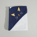 Juniors Cat Embroidered Receiving Blanket with Hood - 81x81 cms-Receiving Blankets-thumbnail-1