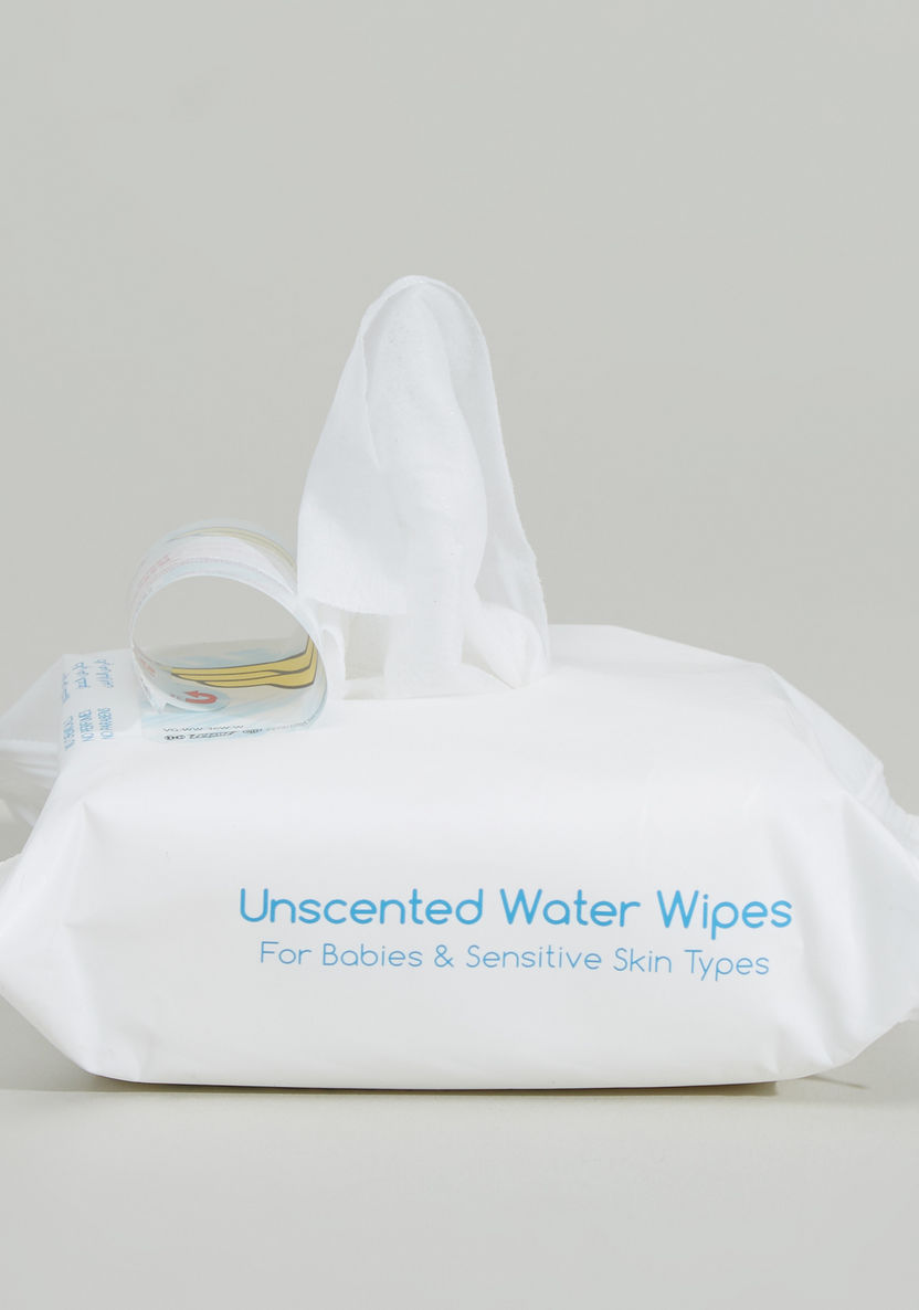 Wonder Woman Unscented Water Wipes - 36 Pieces-Baby Wipes-image-1