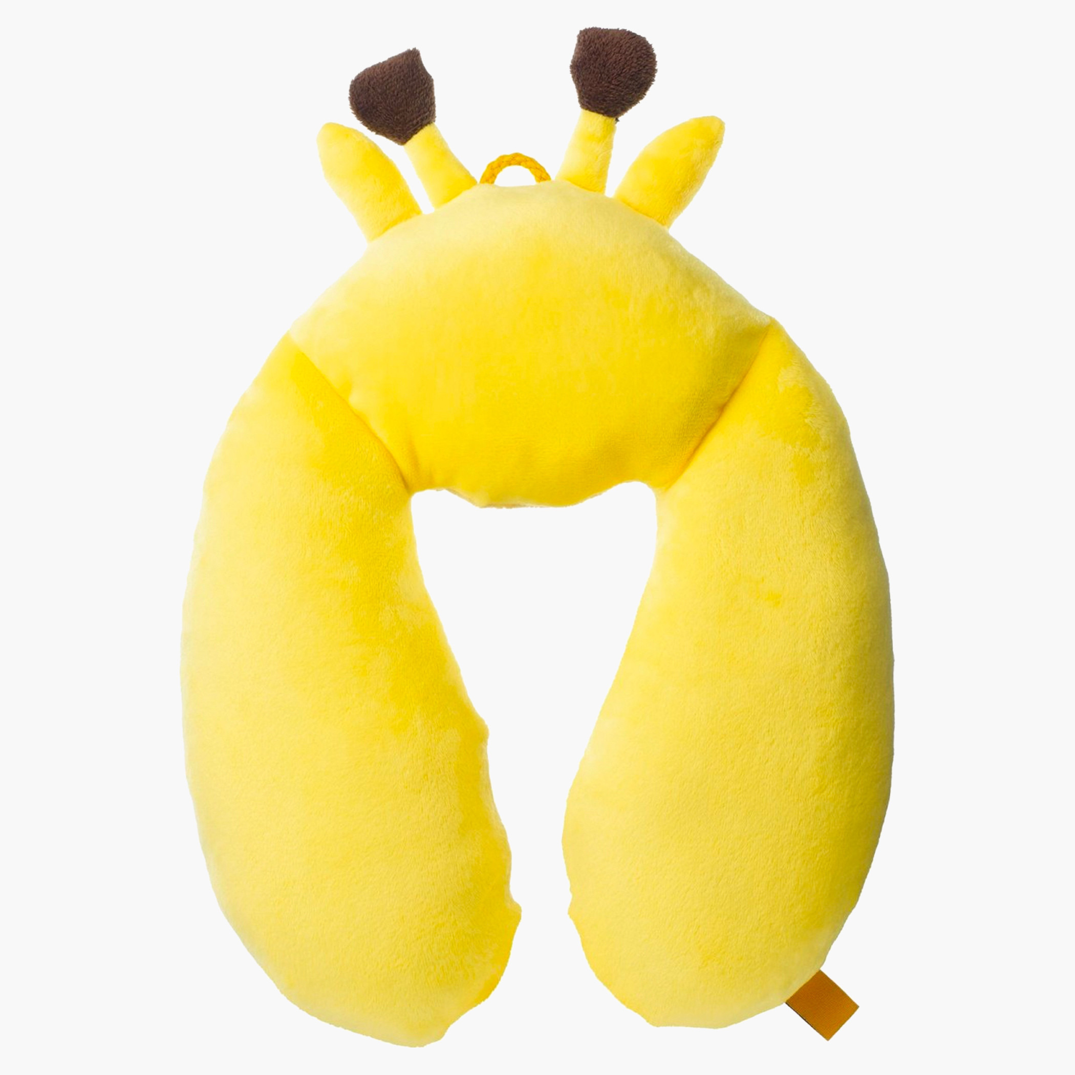 Yellow travel hot sale pillow