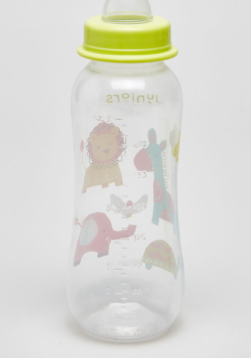 Juniors Printed Feeding Bottle - Set of 3-Bottles and Teats-image-4