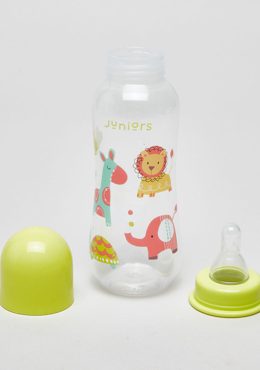 Juniors Printed Feeding Bottle - Set of 3-Bottles and Teats-image-5