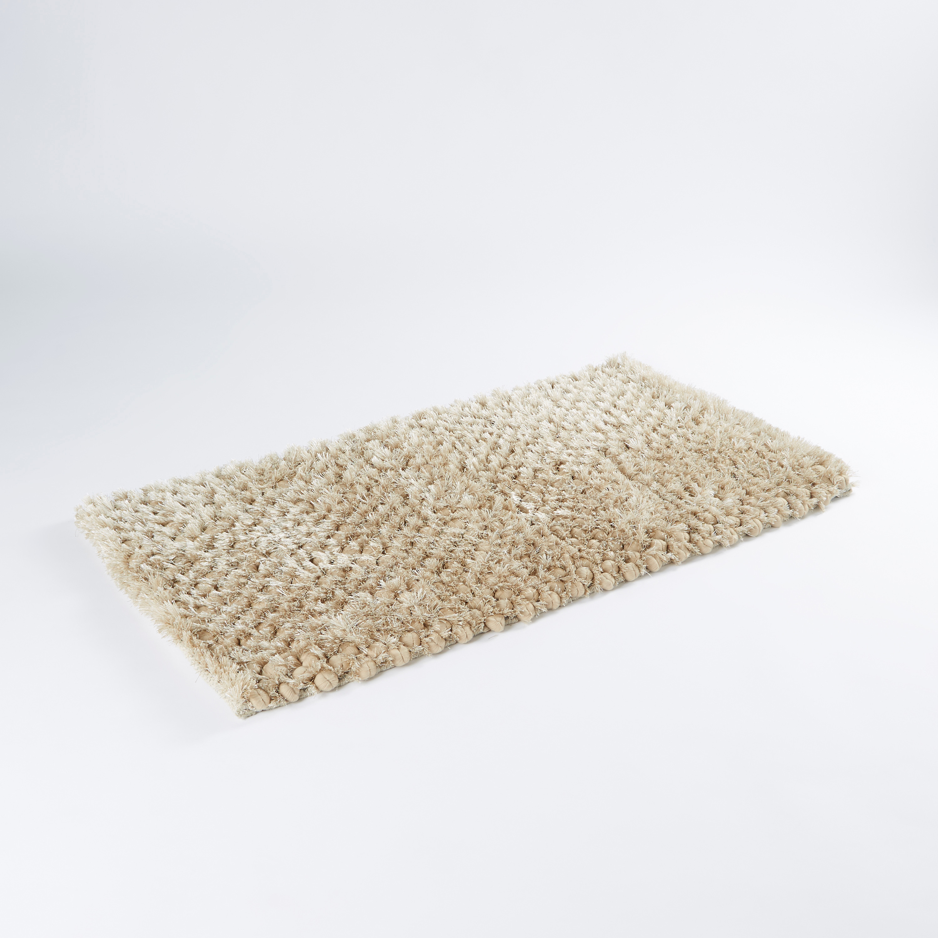 Textured Rectangular Rug - 60x110 cms-household-rugsandcarpets-rugs-image-1