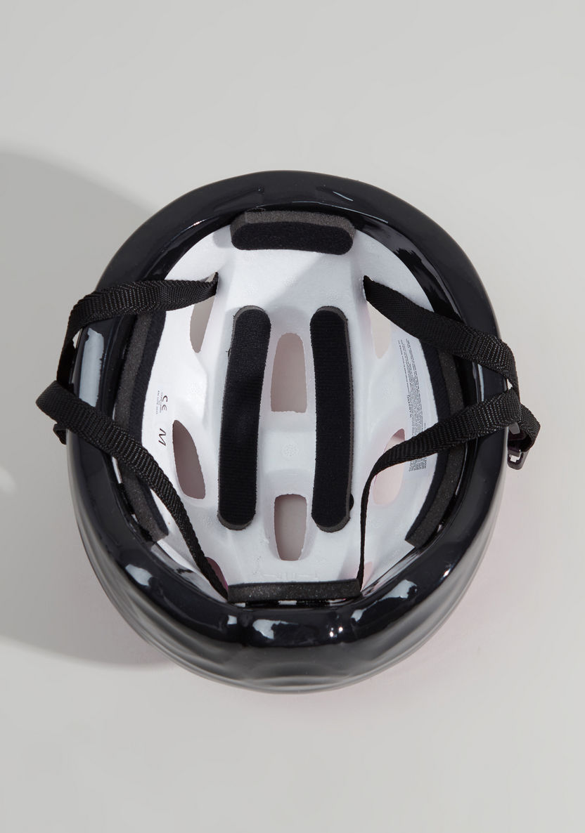 Juniors Printed Helmet with Buckle Closure-Outdoor Activity-image-3