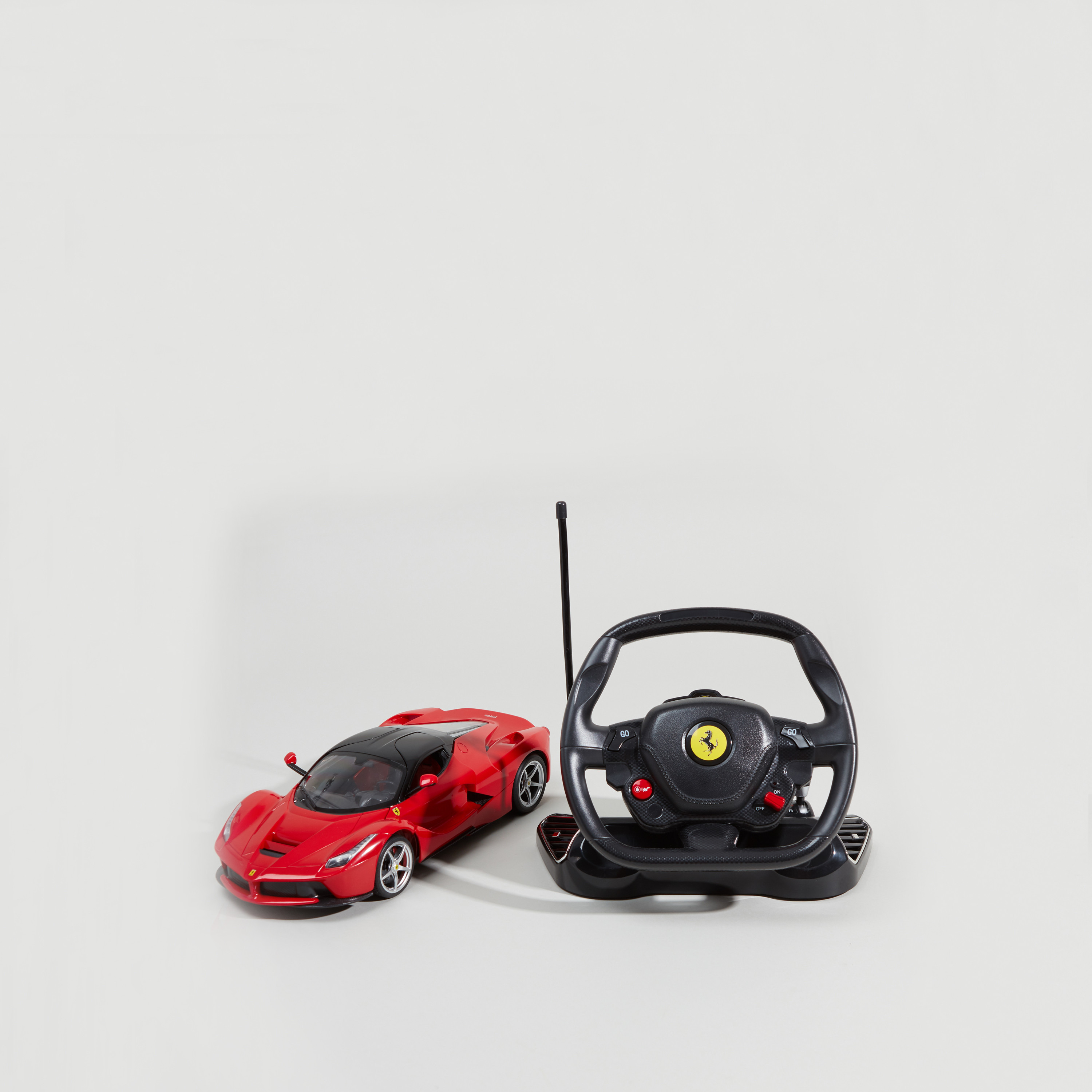 Rastar Remote Controlled Ferrari with Steering Wheel Controller