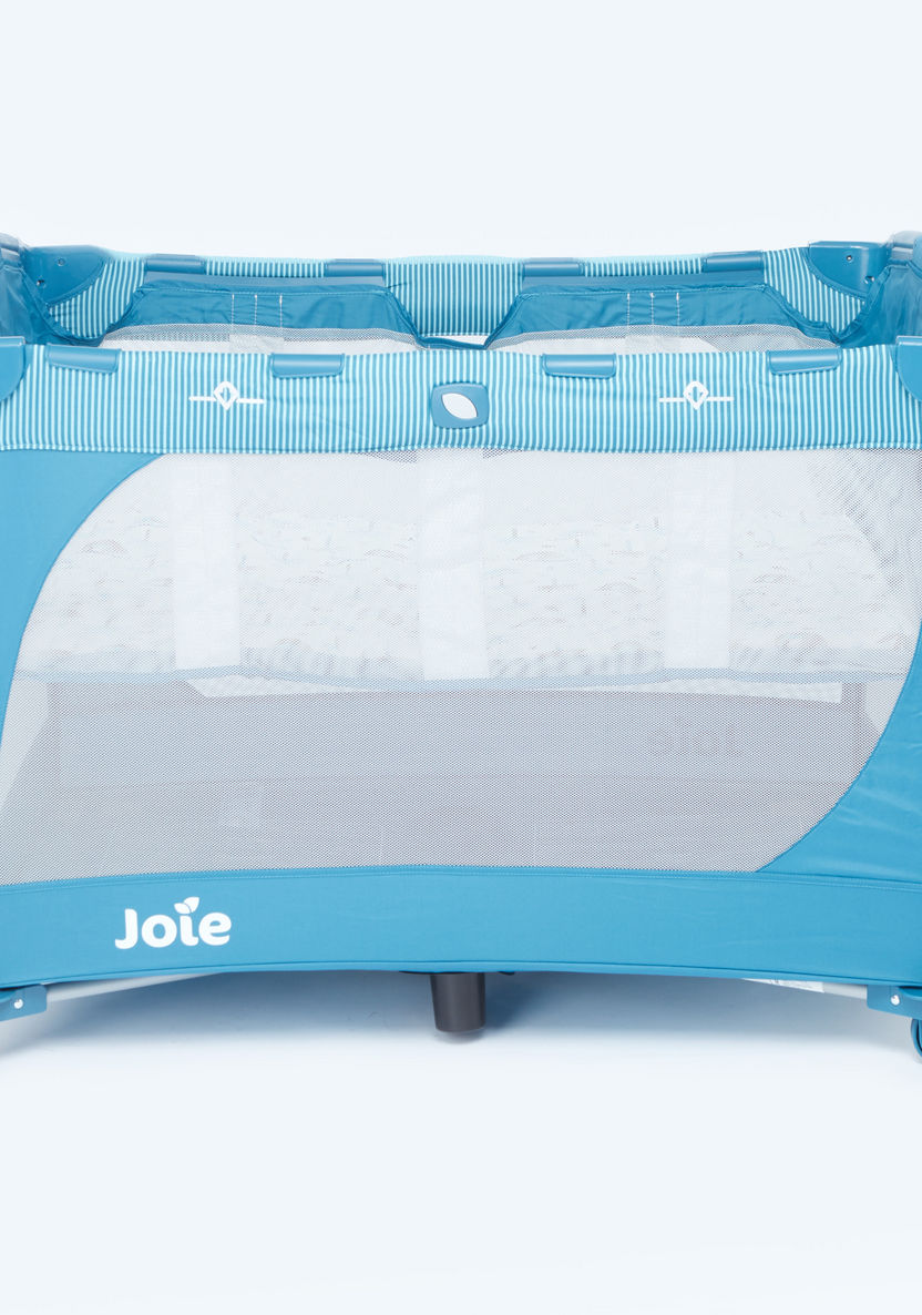 Joie Playard Blue Commuter Change Travel Cot with Removable Bassinet (0+ months)-Travel Cots-image-2