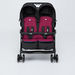 Joie Aire Black Twin Baby Stroller with 3 Reclining Positions (Upto 3 years)-Strollers-thumbnail-1