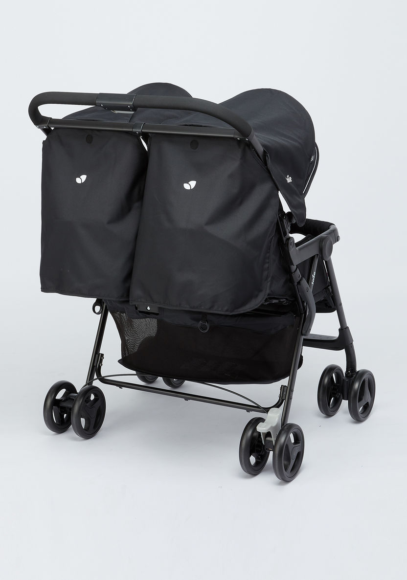 Joie Aire Black Twin Baby Stroller with 3 Reclining Positions (Upto 3 years)-Strollers-image-3