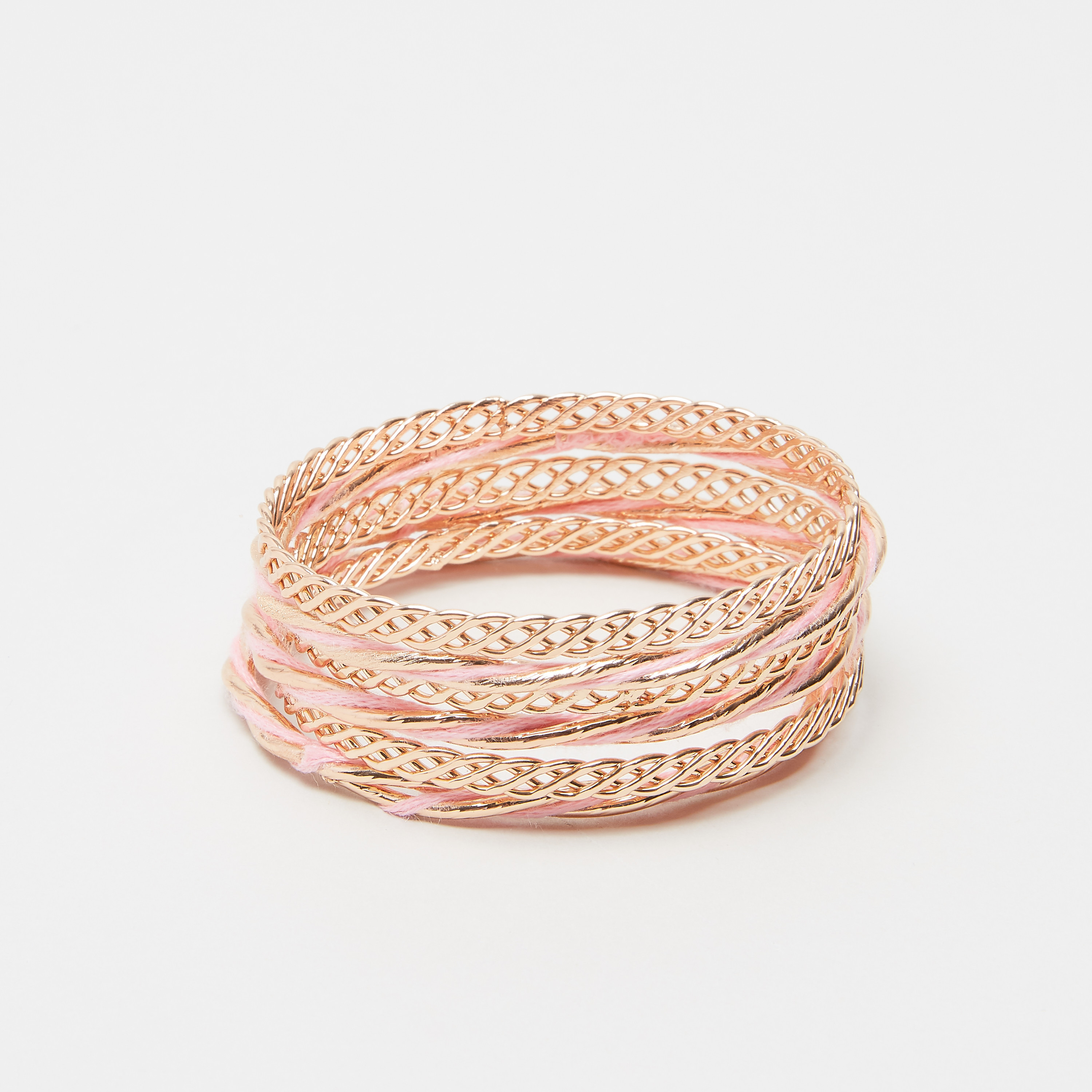 Metallic bangles online sales