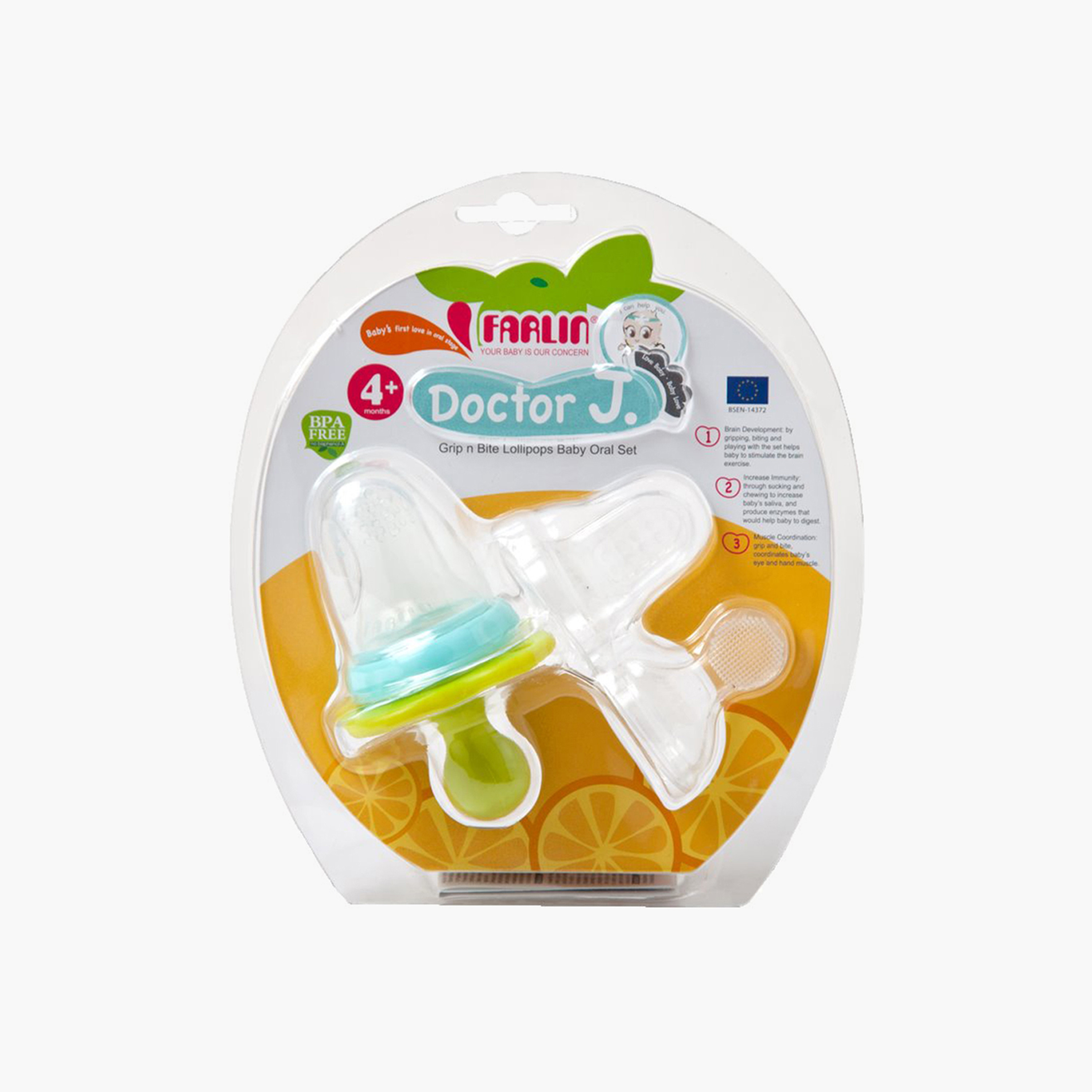 FARLIN Doctor J Oral Set - 4+ months-baby-bathandcare-oralcare-image-2