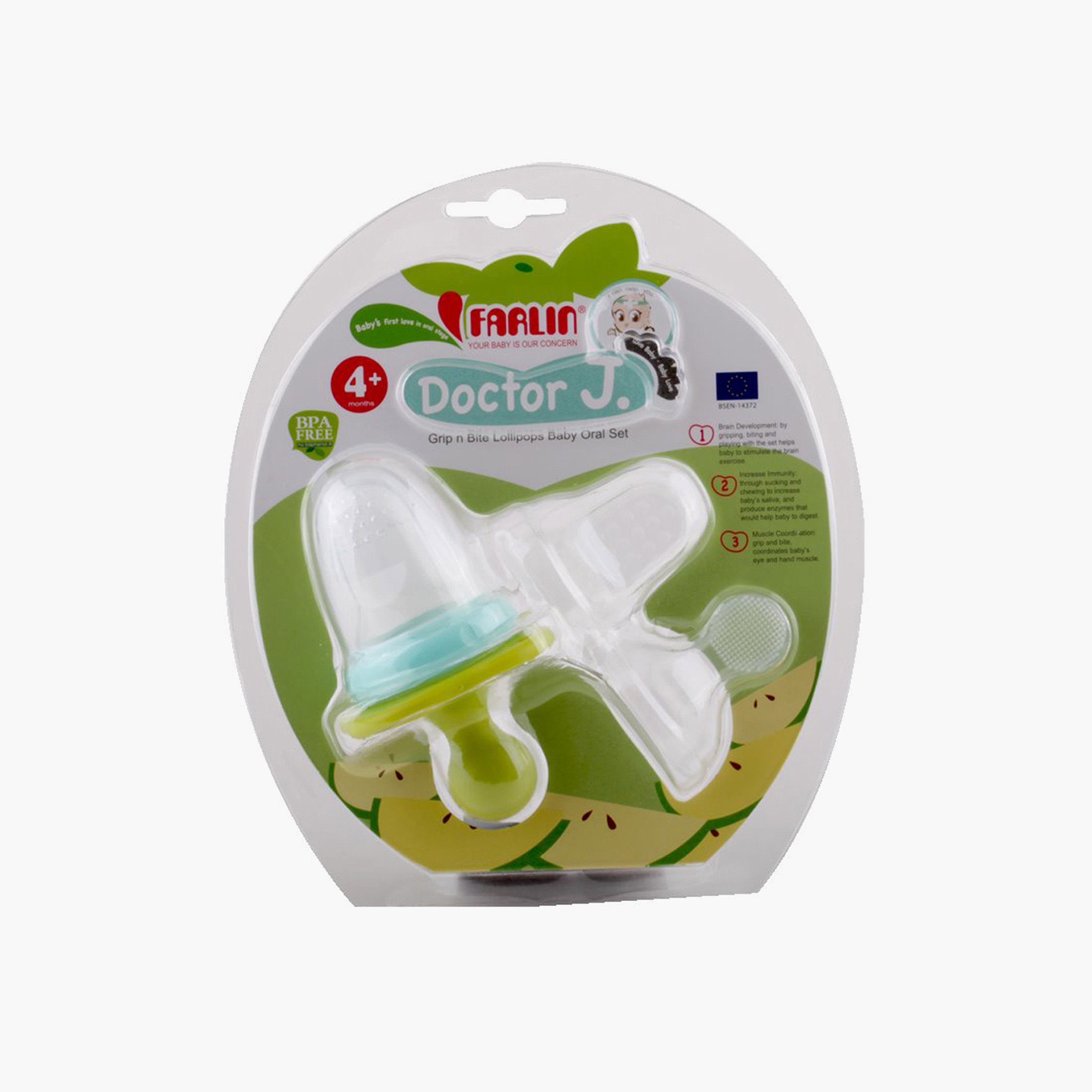 FARLIN Doctor J Oral Set - 4+ months-baby-bathandcare-oralcare-image-3
