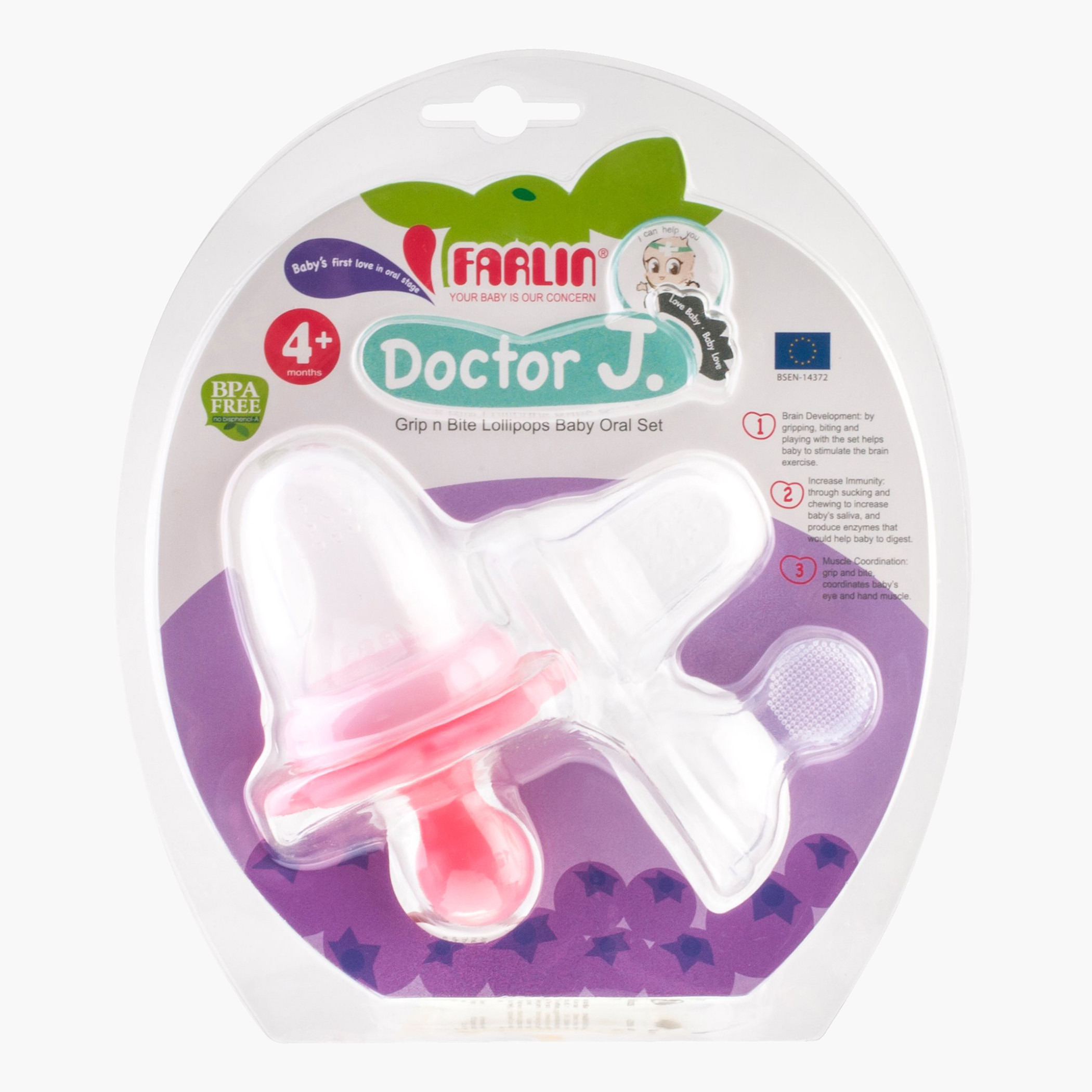 FARLIN Hygienic Oral Fruity Set-baby-bathandcare-oralcare-image-2