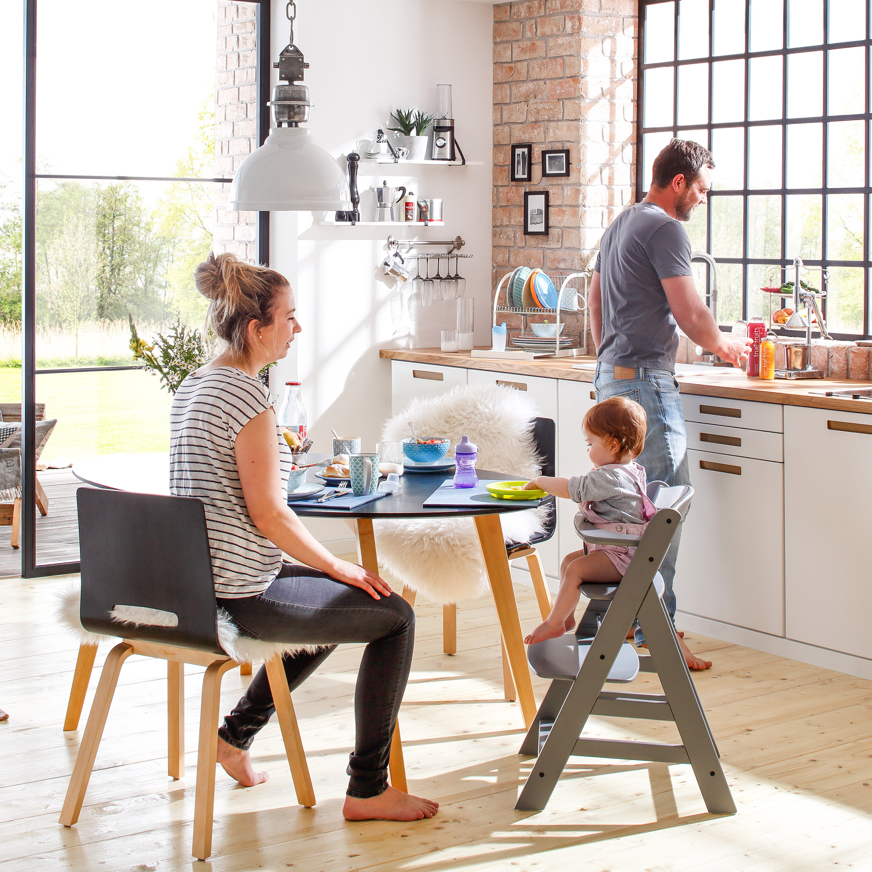 hauck Alpha+ B Wooden Highchair-baby-feeding-highchairsandboosters-image-6