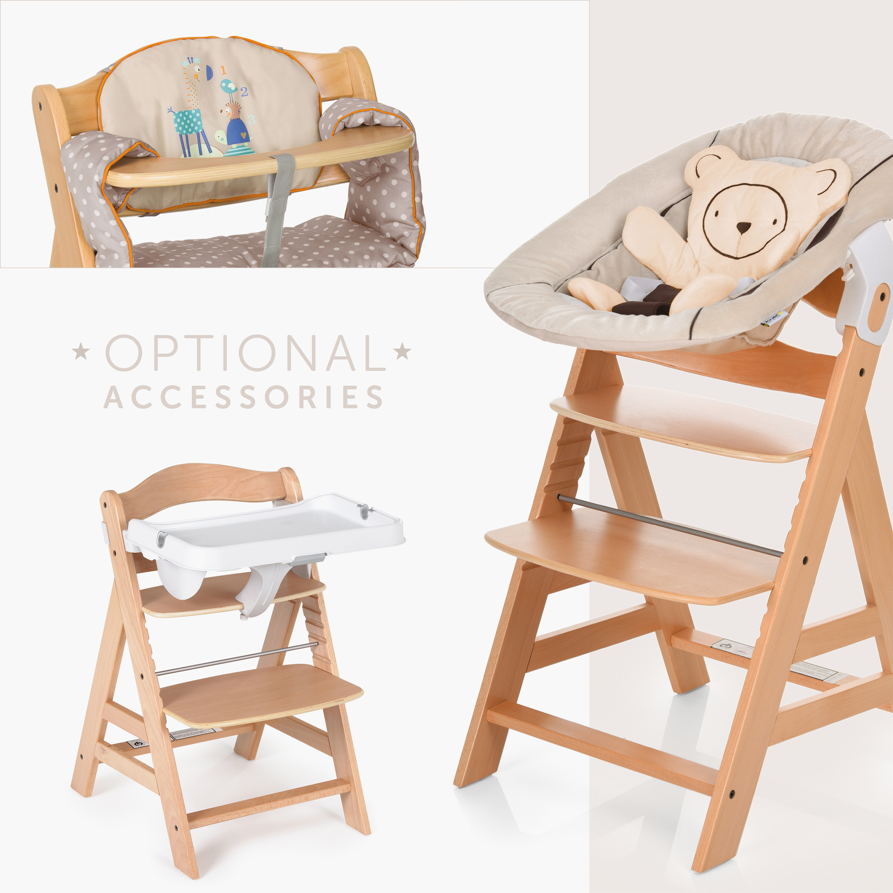 hauck Alpha+ B Wooden Highchair-baby-feeding-highchairsandboosters-image-8