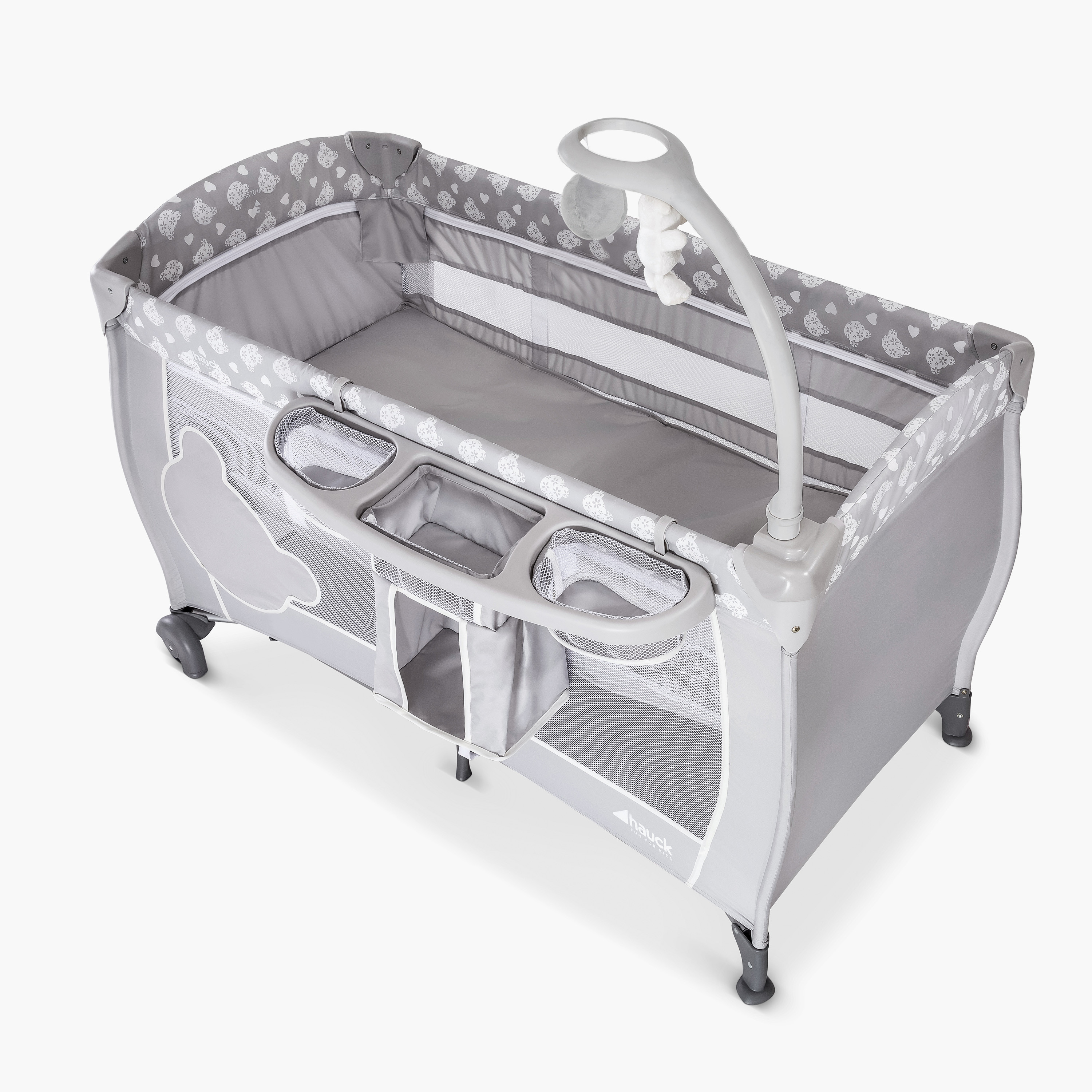 سرير متنقل قابل للطي بيبي سنتر من هوك-baby-nursery-furniture-cribsandbeds-travelcots-image-3