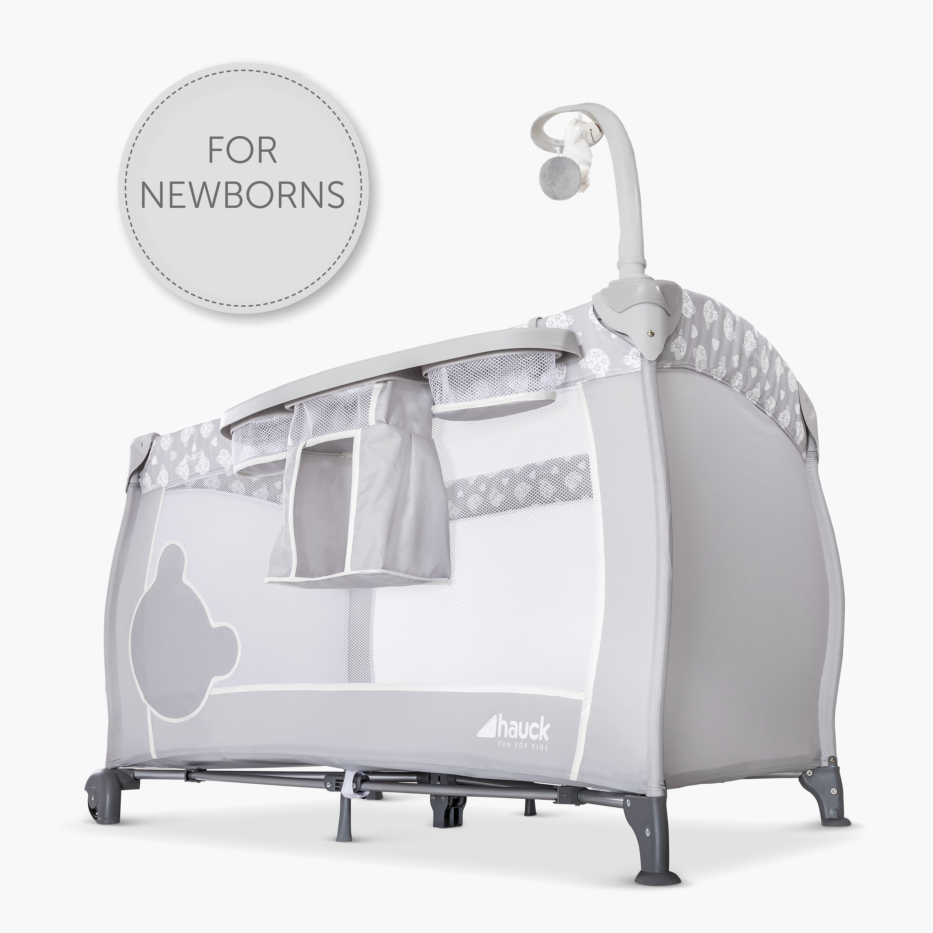 سرير متنقل قابل للطي بيبي سنتر من هوك-baby-nursery-furniture-cribsandbeds-travelcots-image-9