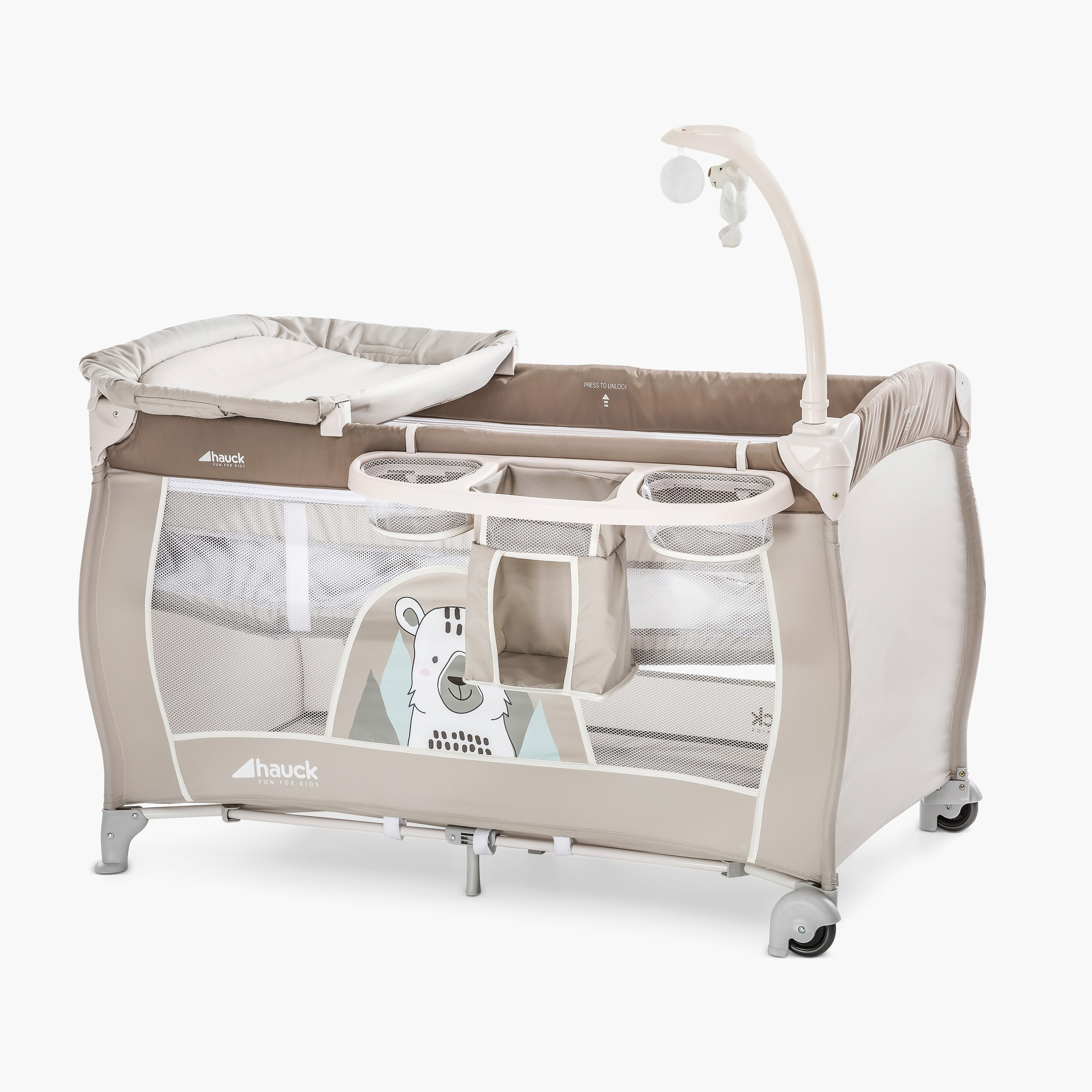 سرير متنقل بايبي سنتر من هوك-baby-nursery-furniture-cribsandbeds-travelcots-image-1