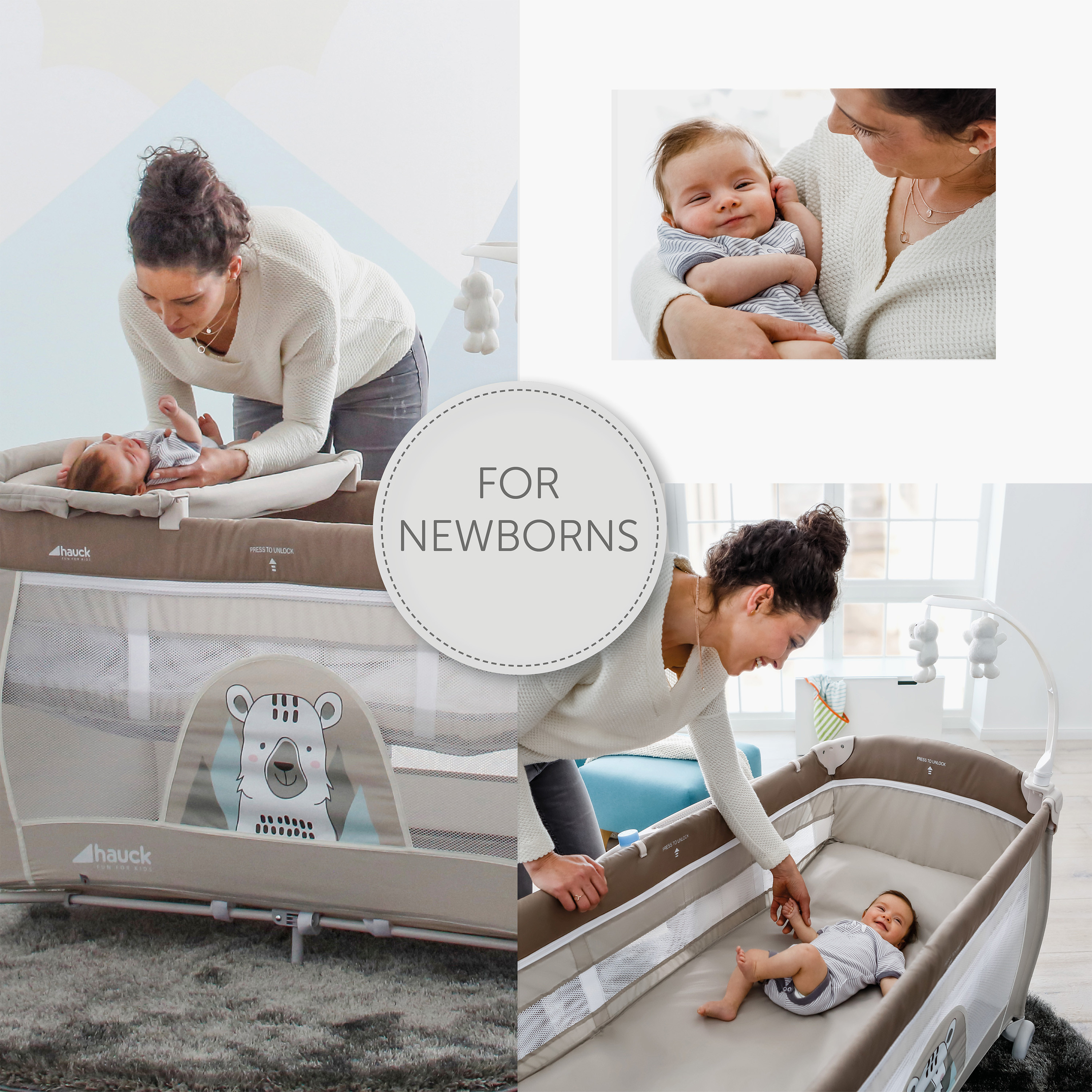 سرير متنقل بايبي سنتر من هوك-baby-nursery-furniture-cribsandbeds-travelcots-image-9