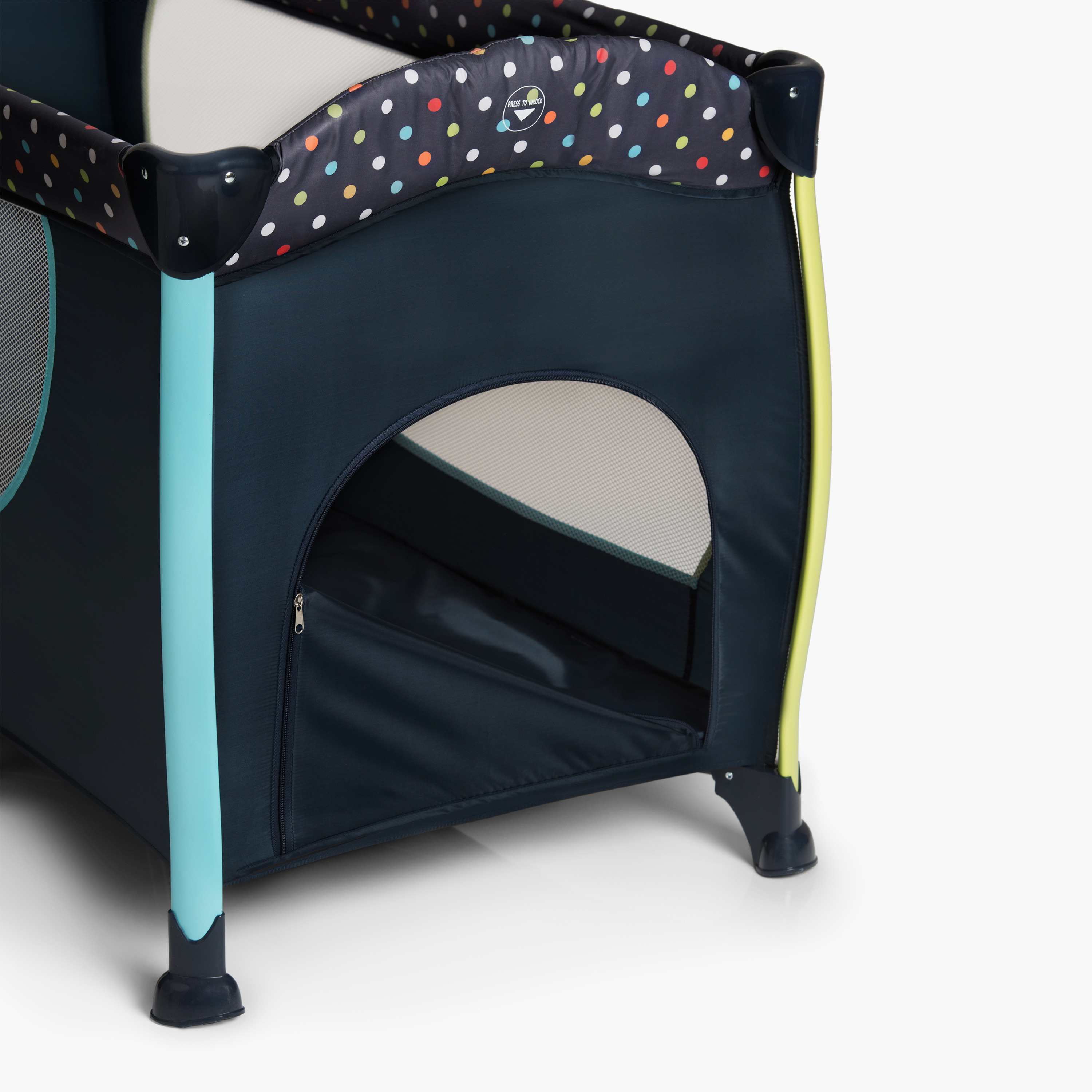 سرير تنقل من سليب أن بلاي سنتر 2 من هوك.-baby-nursery-furniture-cribsandbeds-travelcots-image-5