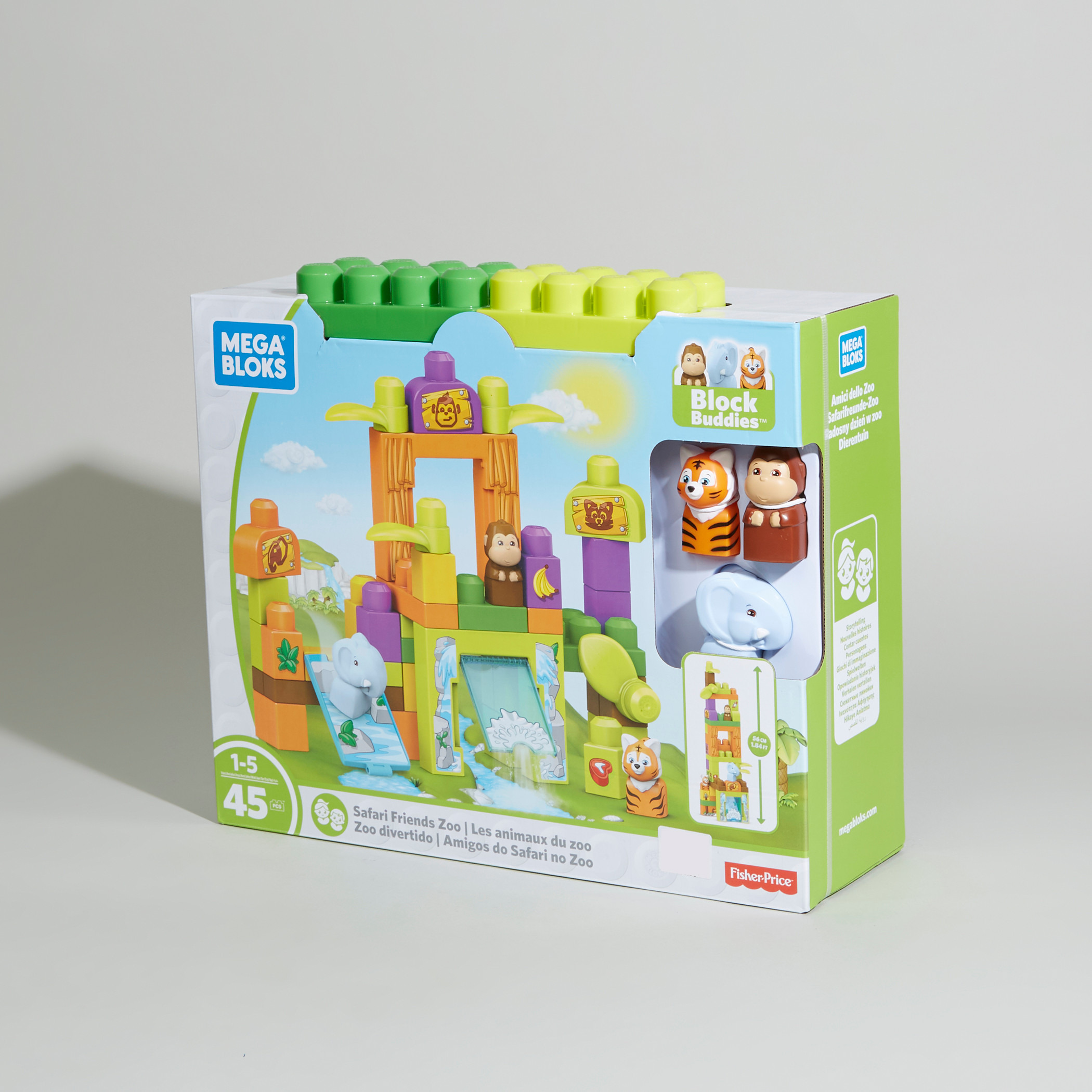 Mega bloks best sale safari friends zoo