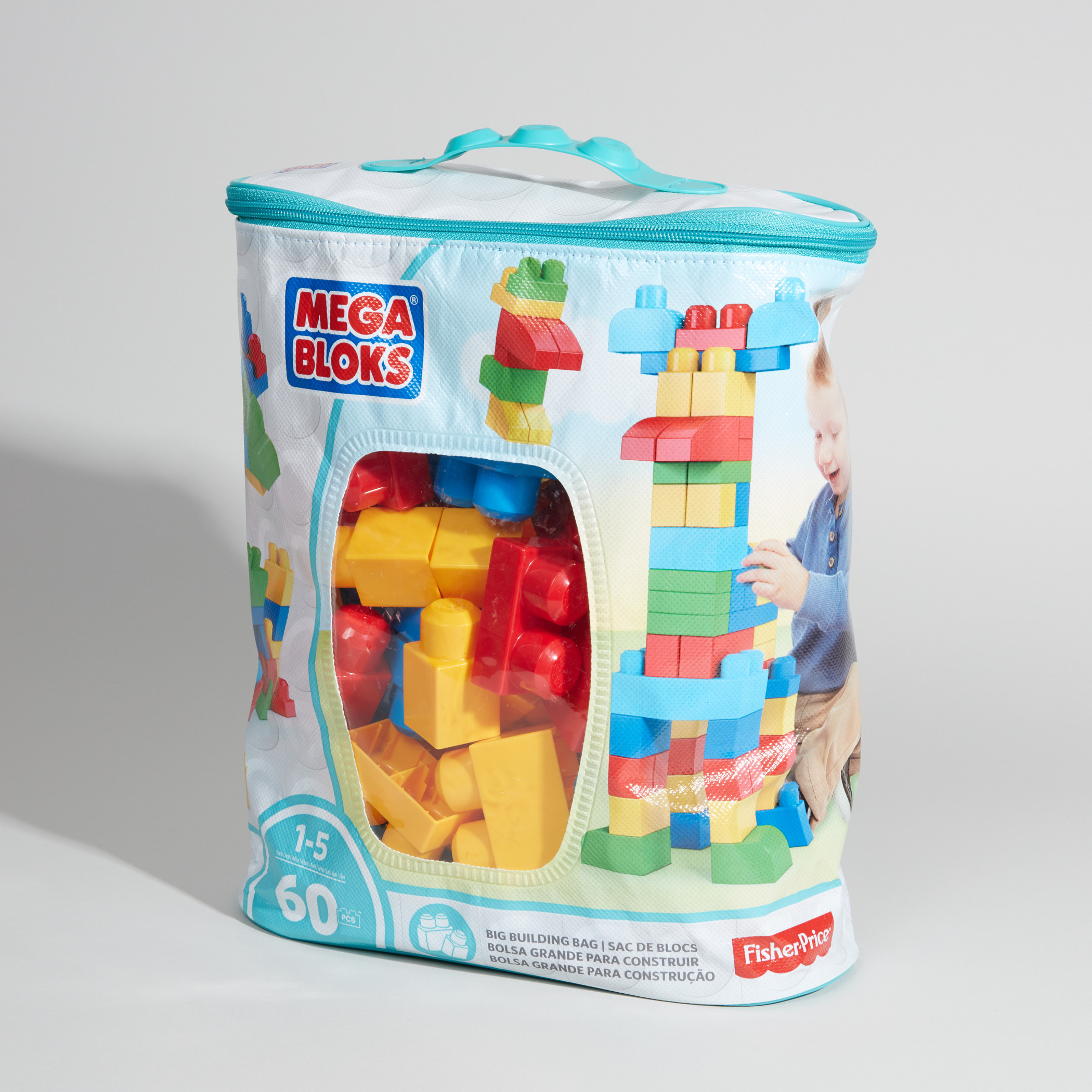 Mega bloks fisher price best sale 60 pieces