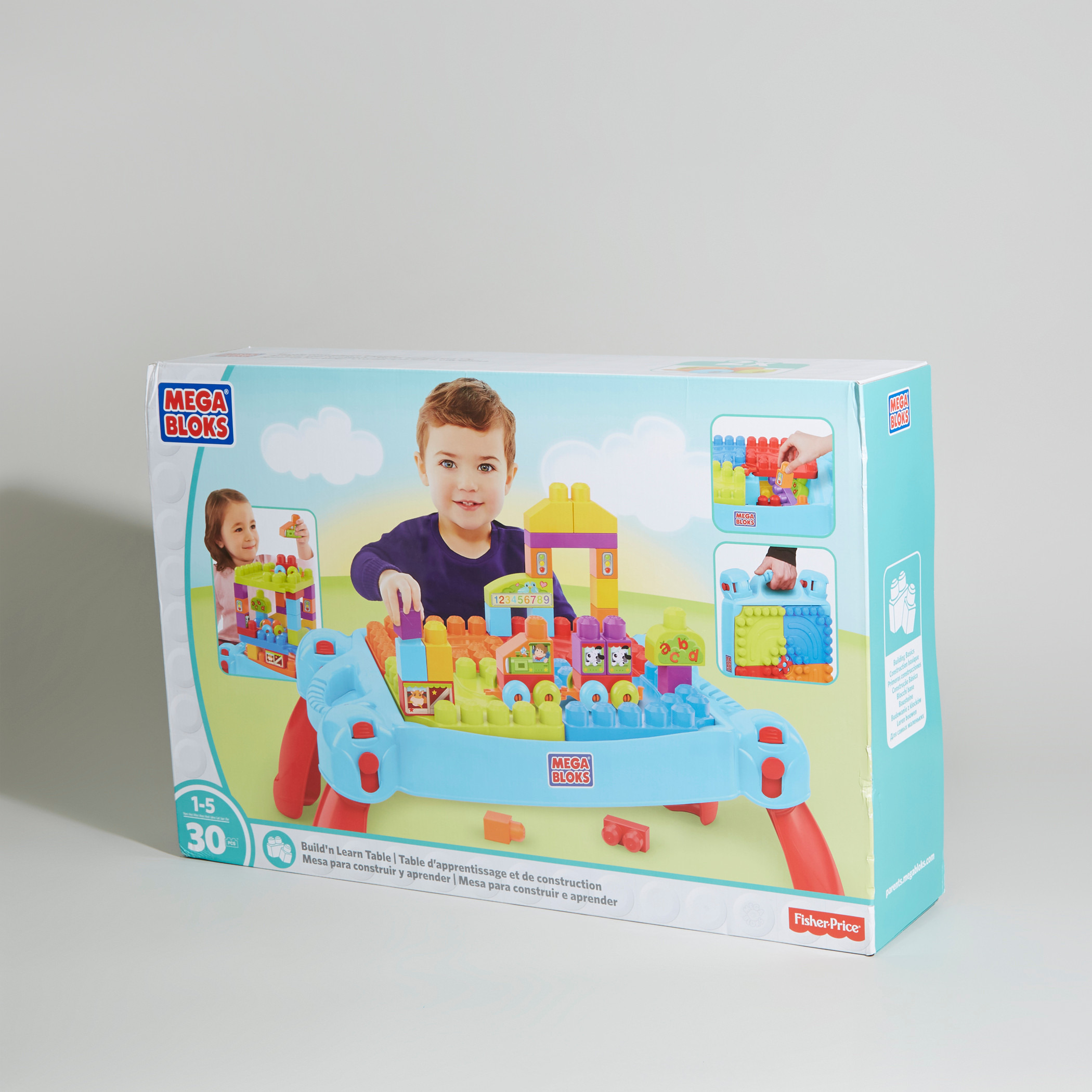 Fisher price lego table hot sale