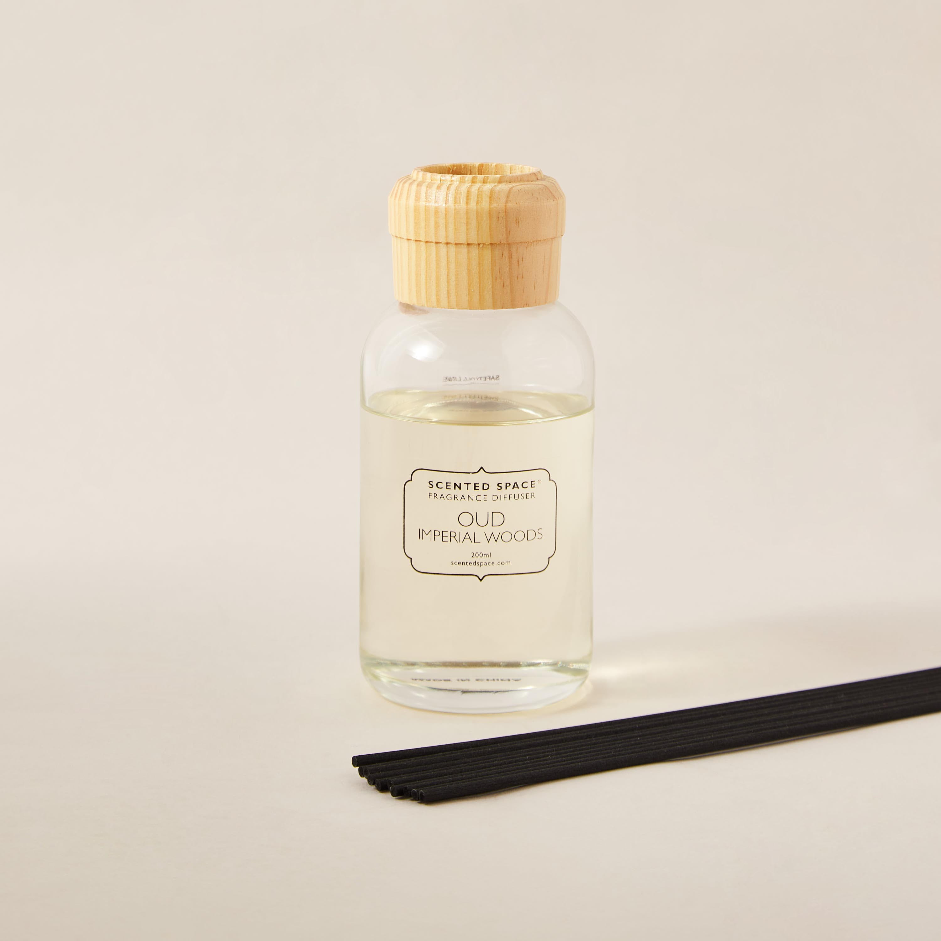 Scented Space Lavender Woods Fragrance Reed Diffuser - 200 ml-household-homefragrance-reeddiffusers-image-3