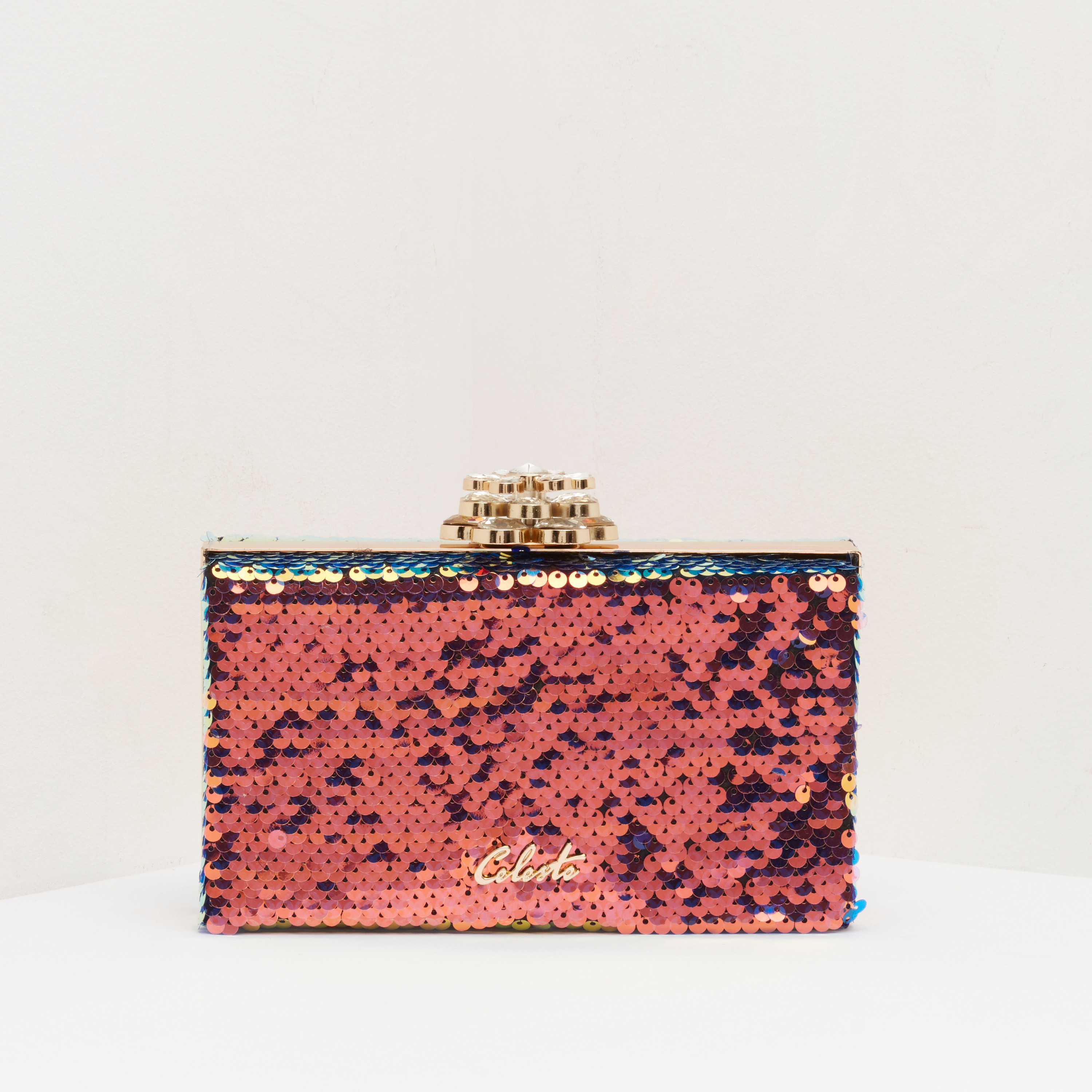 Celeste Sequin Embellished Clutch Bag-women-bagsandwallets-handbags-image-1
