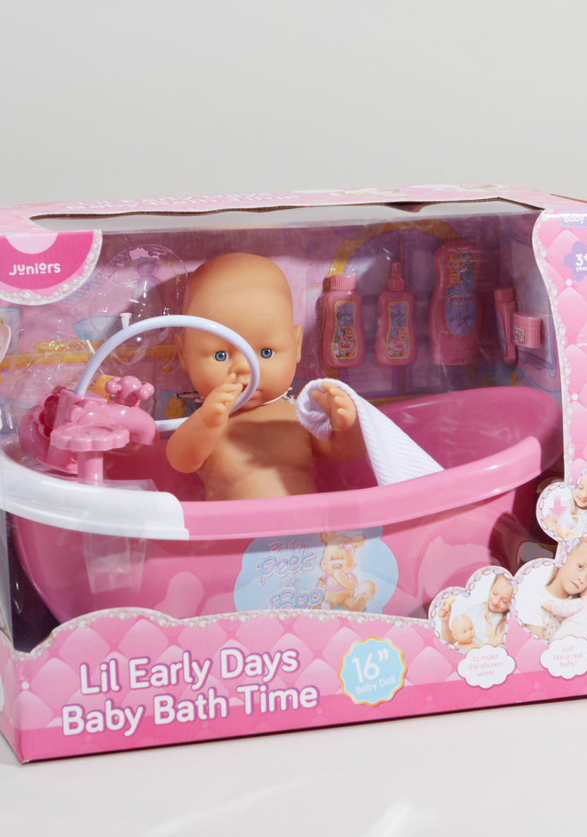 Juniors Lil Cuddles Baby Bath Set-Gifts-image-0